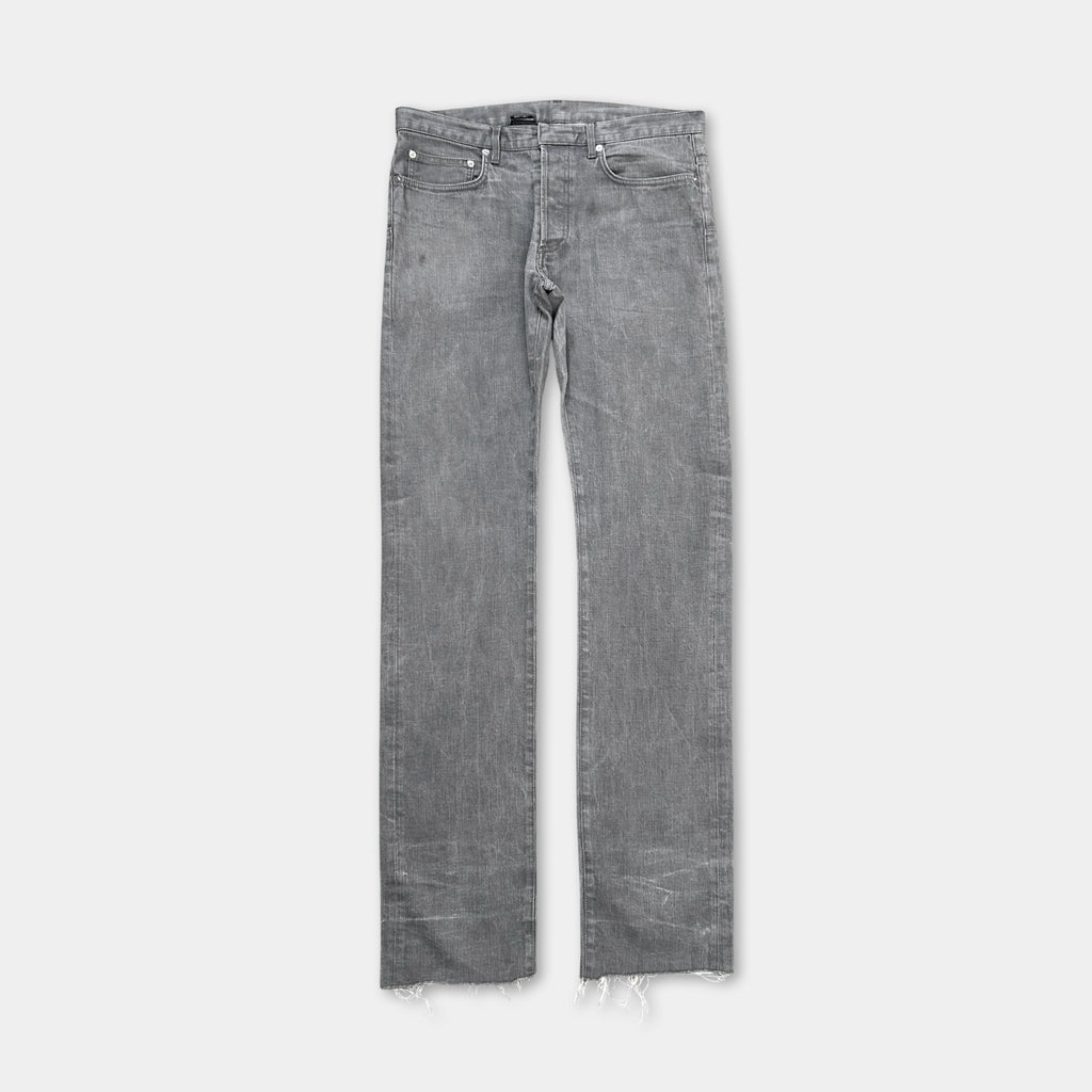 Dior Homme Hedi Slimane Grey Straight Leg Jeans