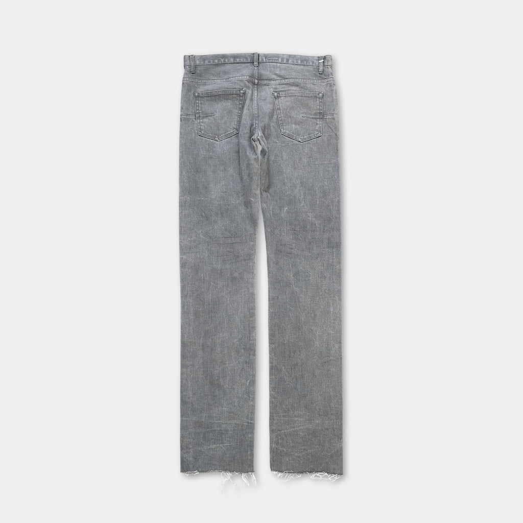 Dior Homme Hedi Slimane Grey Straight Leg Jeans