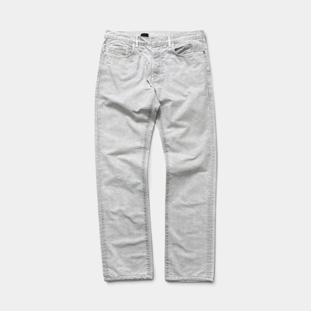 Dior Homme KVA Bleached Grey Straight Leg Trousers