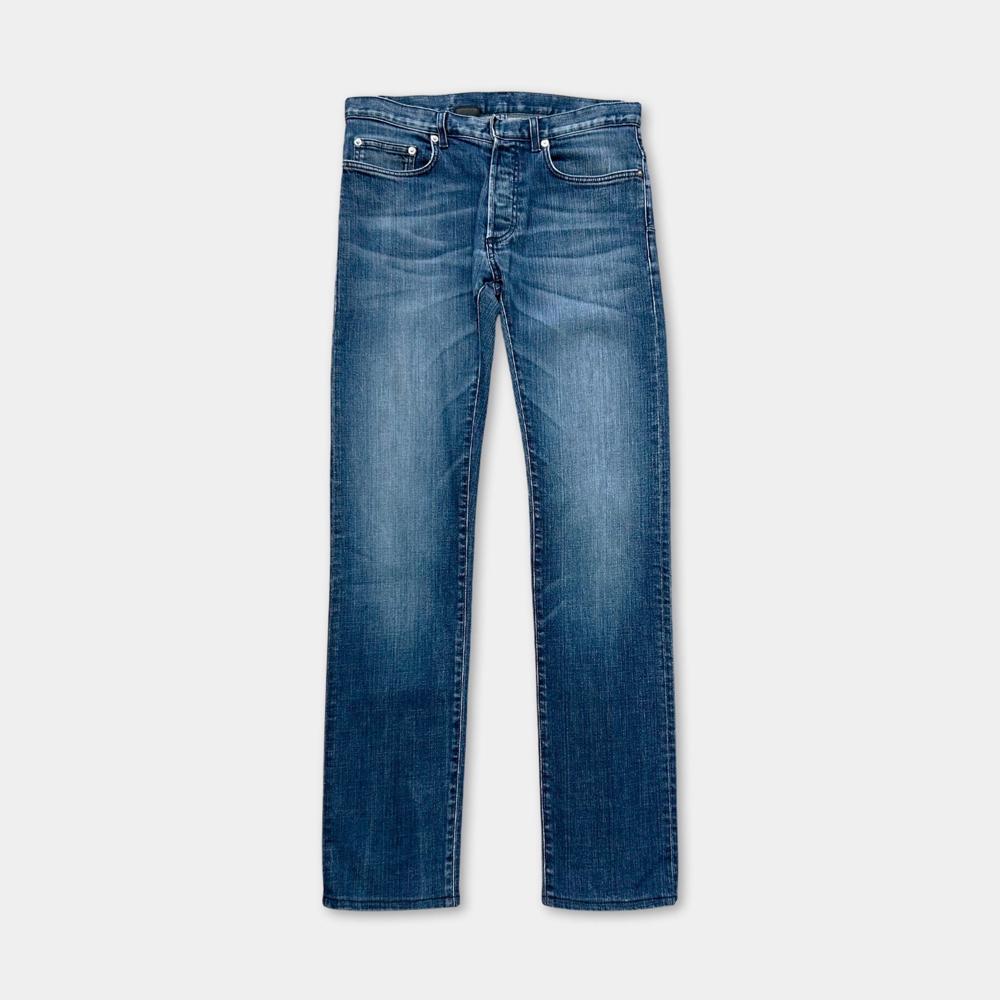 Dior 2000s Skinny Blue Denim Jeans