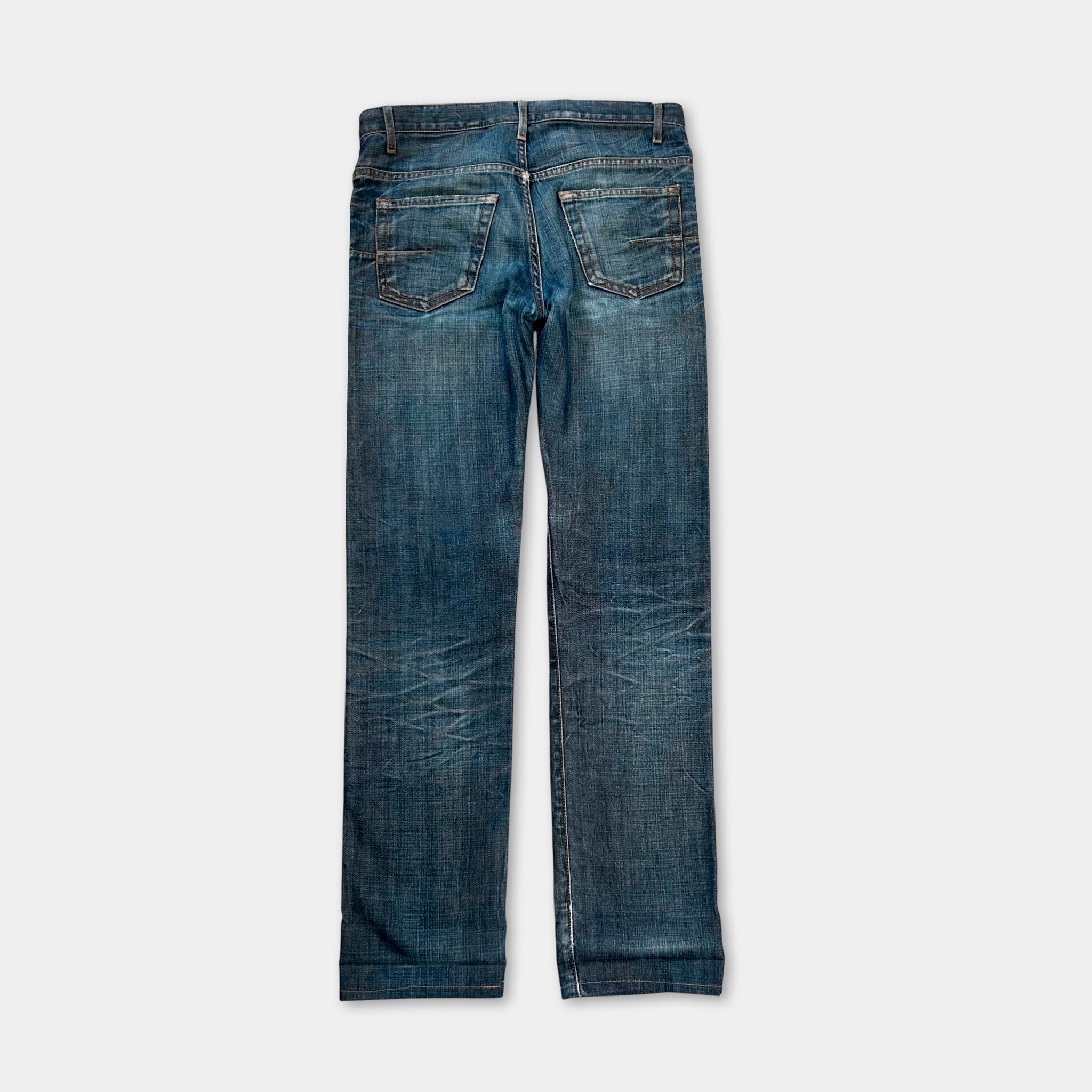 Dior Homme Skinny Indigo Blue Skinny Jeans