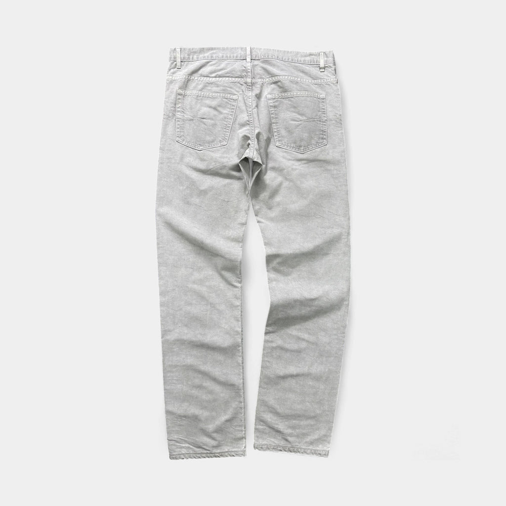 Dior Homme KVA Bleached Grey Straight Leg Trousers