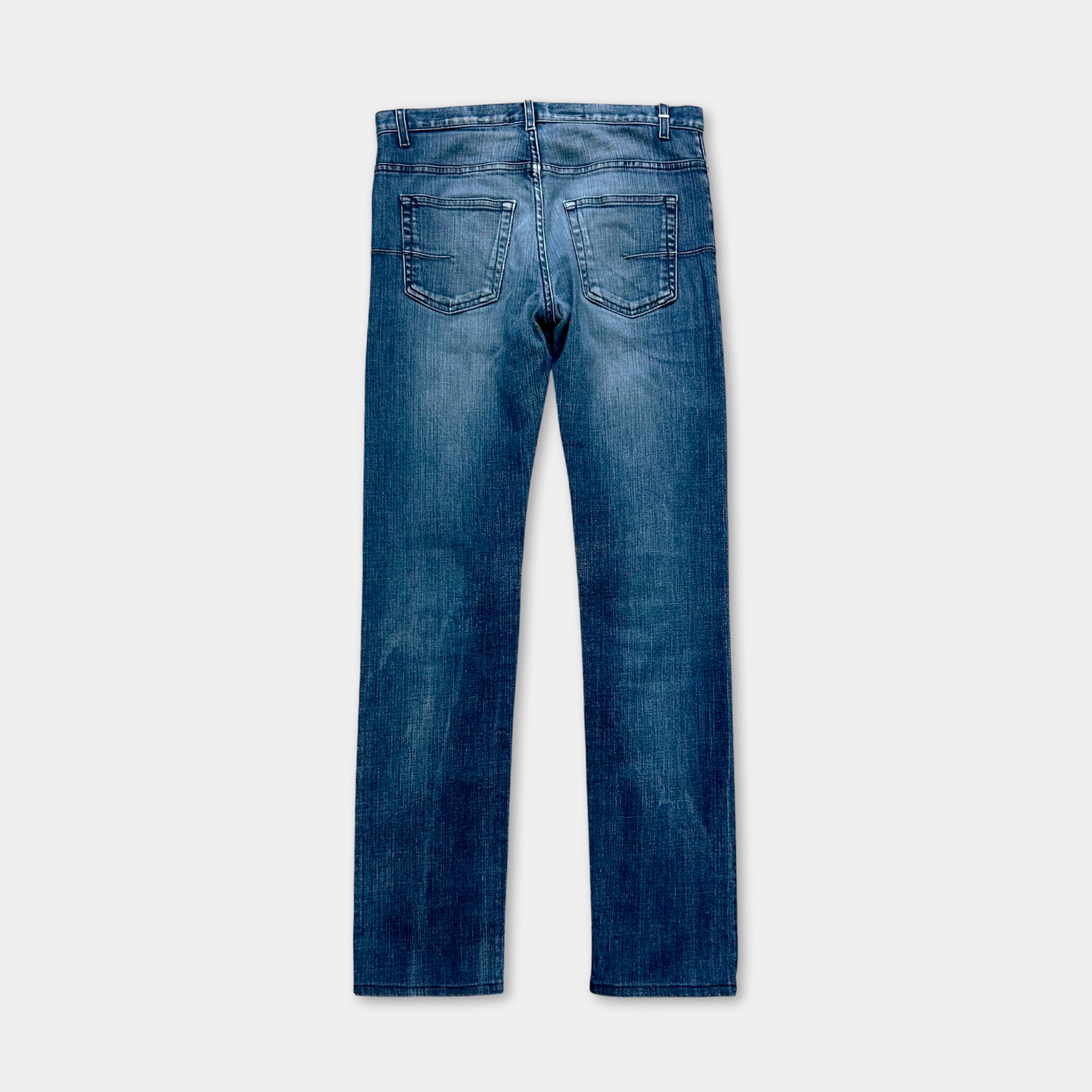 Dior 2000s Skinny Blue Denim Jeans