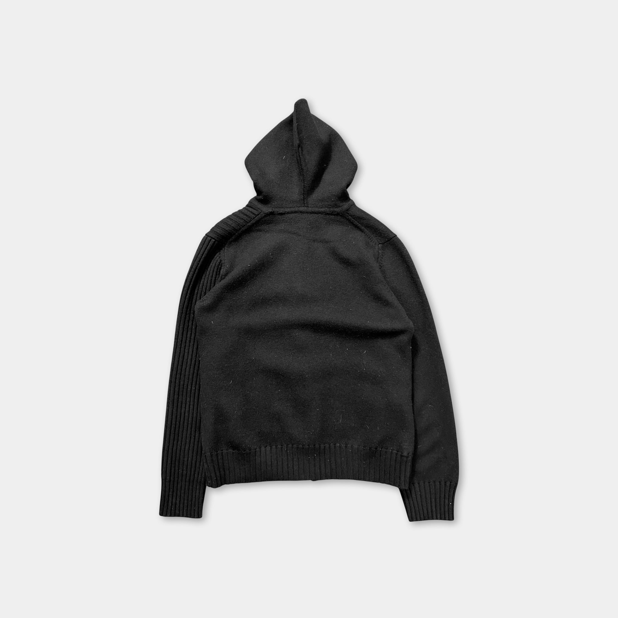 Dirk Bikkembergs Knit Black Hoodie