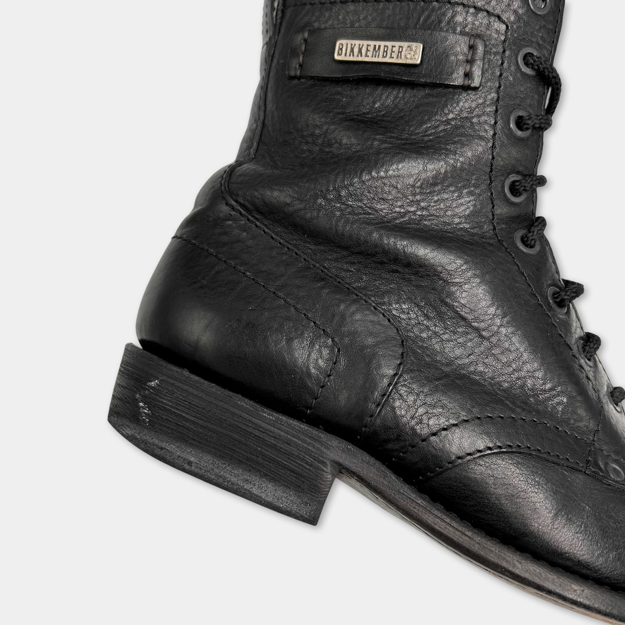 Dirk Bikkembergs Leather Lace-up Boots