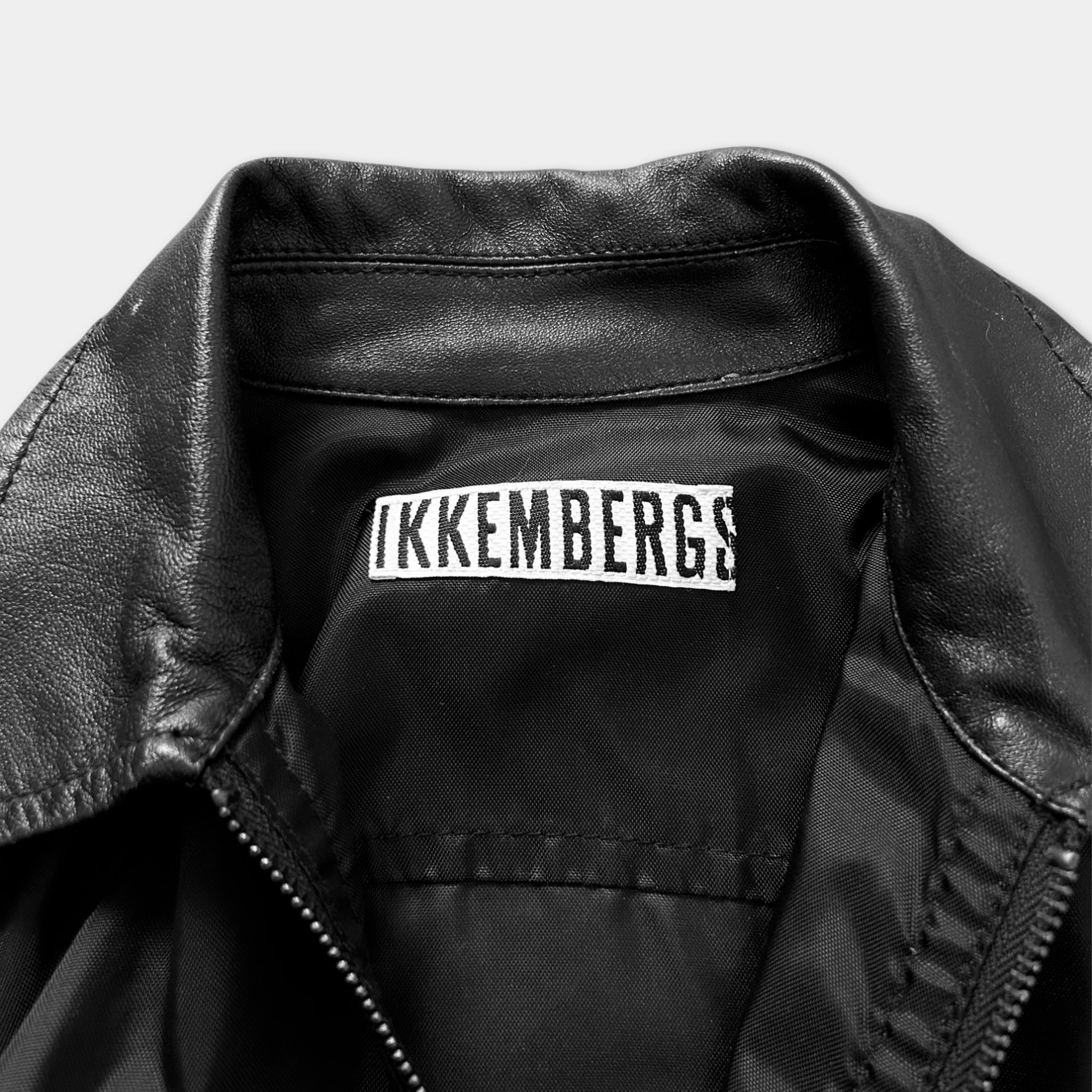 Dirk Bikkembergs Nylon Leather Jacket