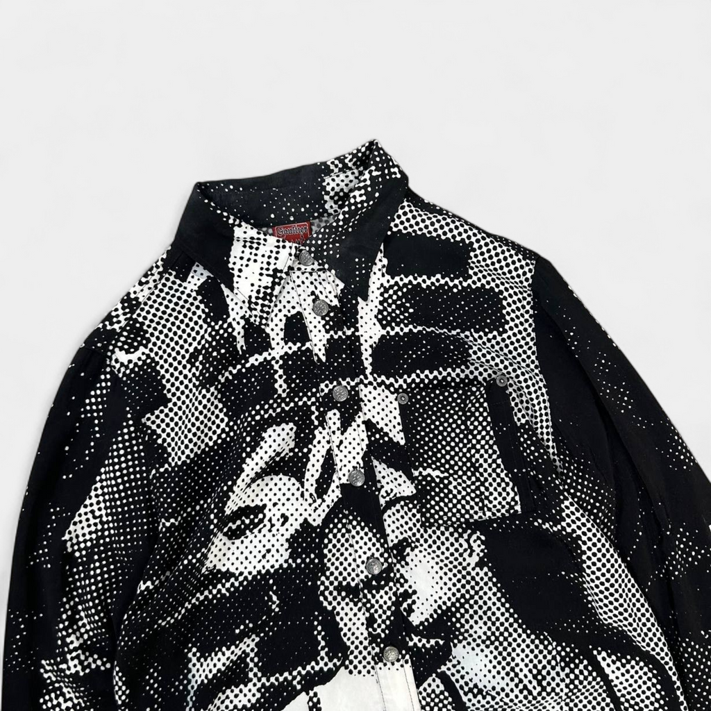 Jean Paul Gaultier 1997 "F*ck Racism" Print Shirt
