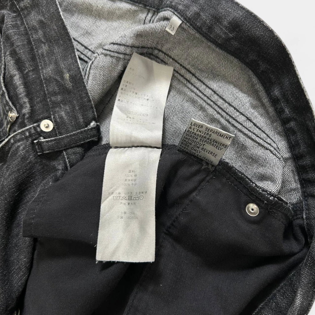 Dior Homme Kriss Van Assche Black Jeans