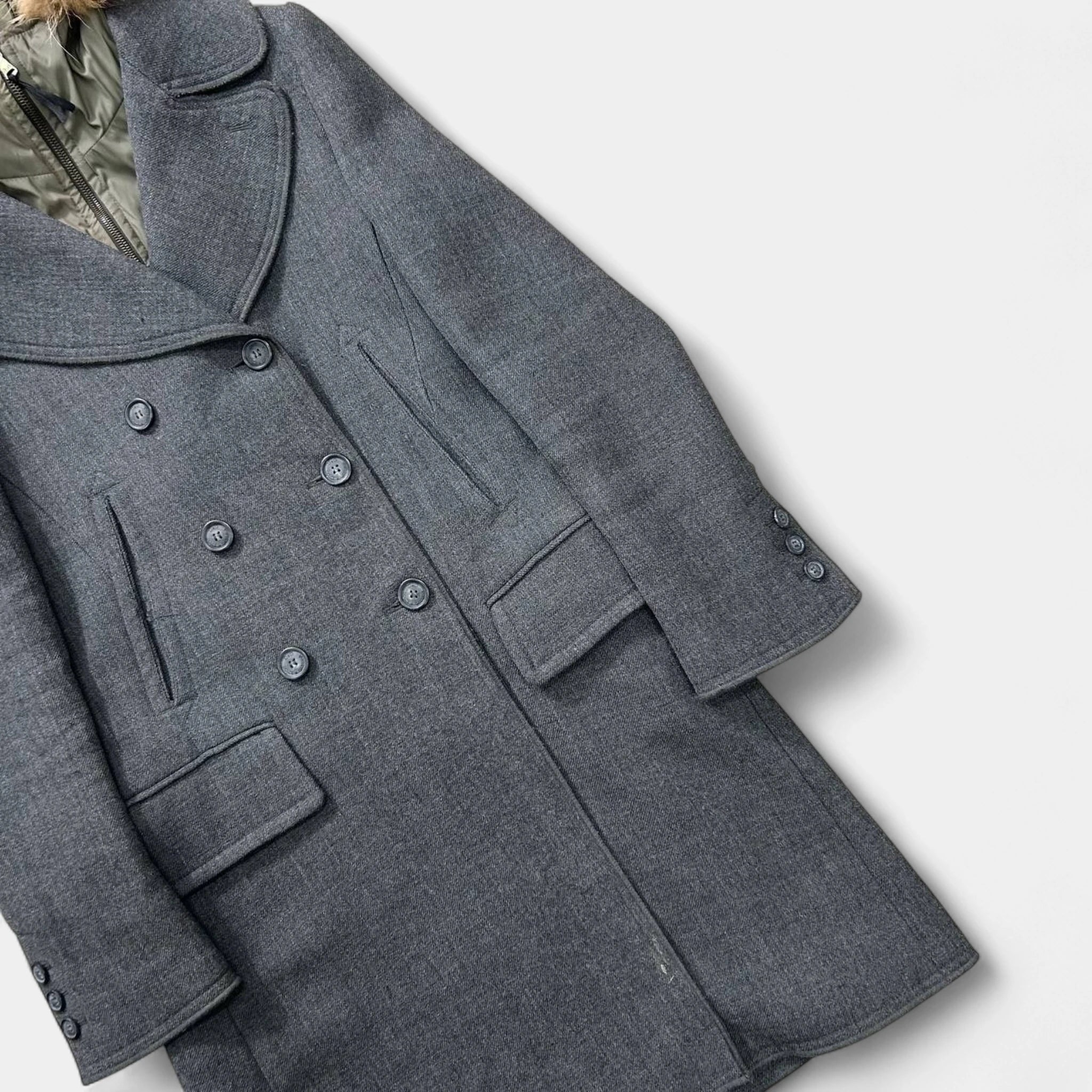 Dolce & Gabbana Double Layer Fur Coat