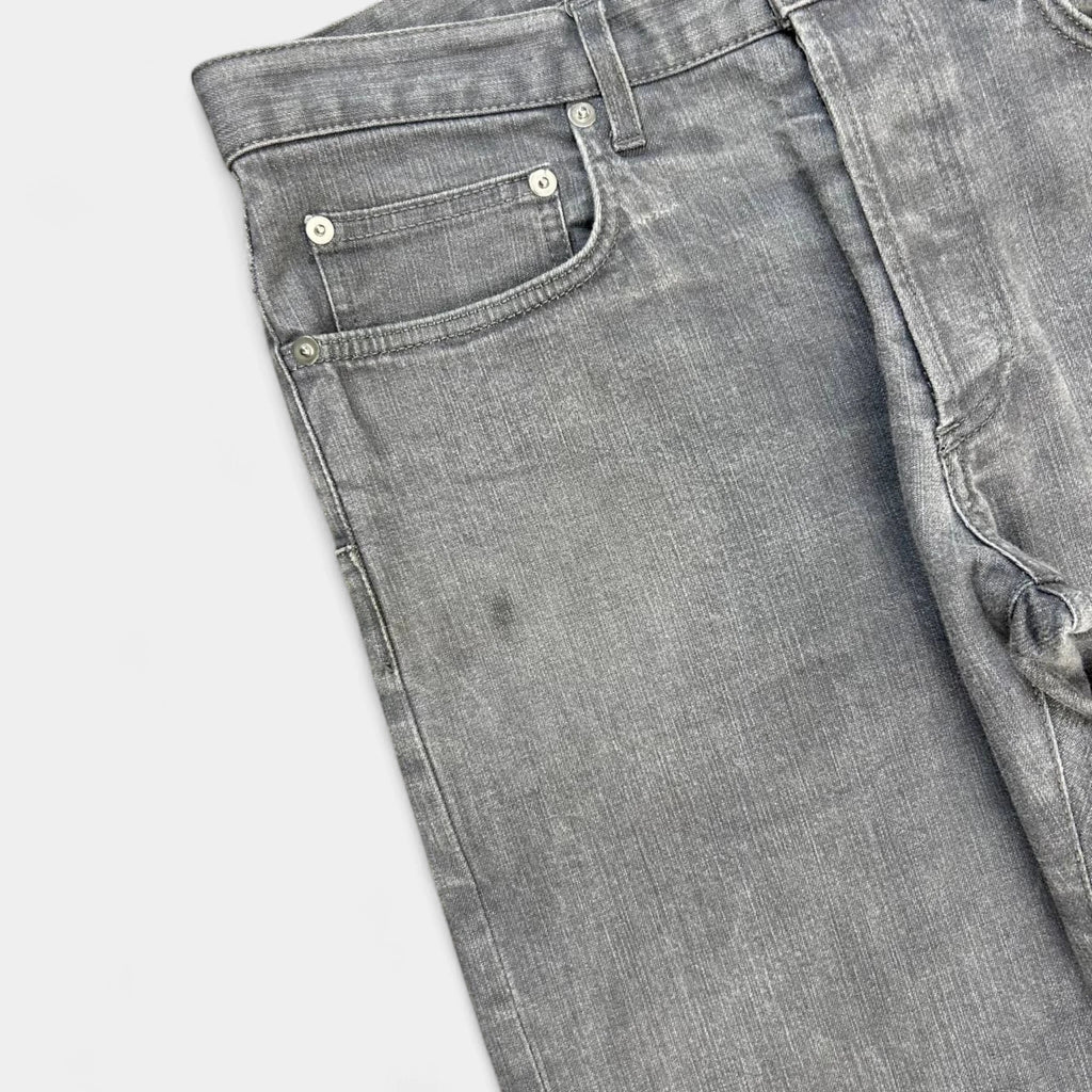 Dior Homme Hedi Slimane Grey Straight Leg Jeans