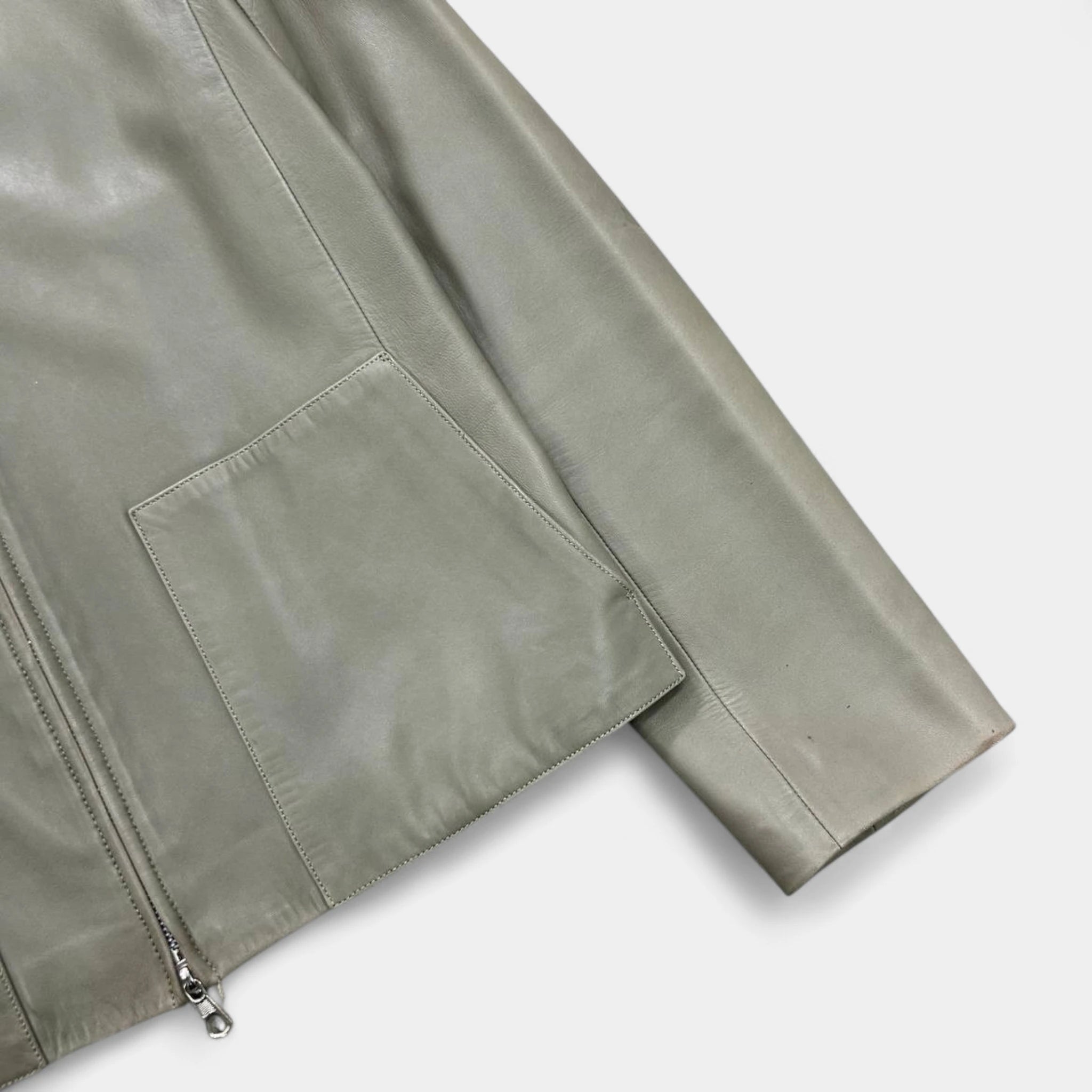 Loewe 90's Lambskin Nappa Leather Jacket