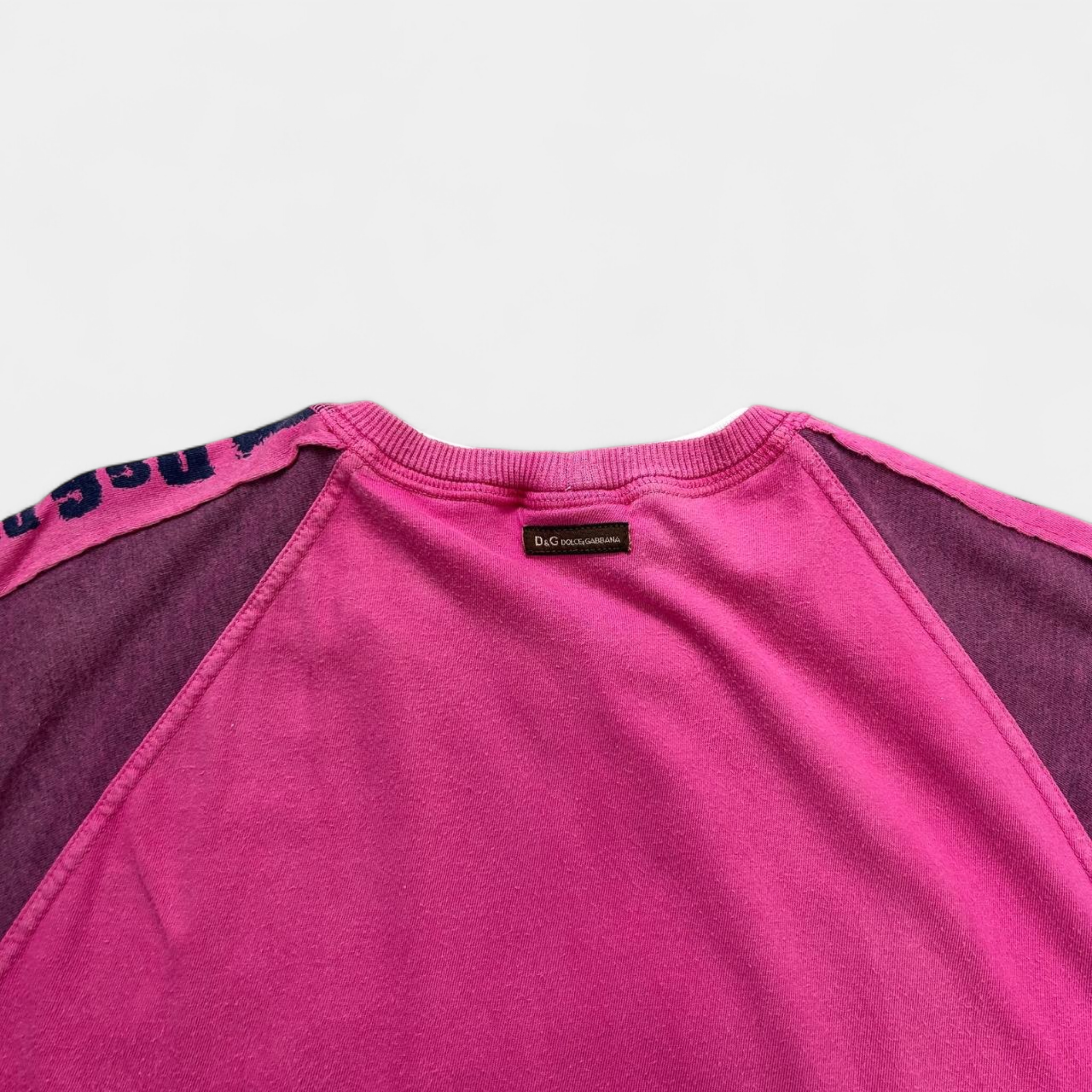 Dolce & Gabbana Pink Patch 76 T-Shirt