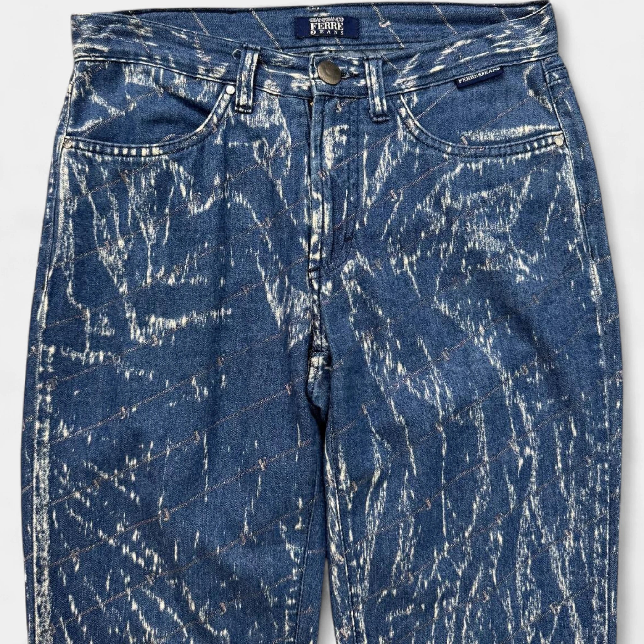 Gianfranco Ferré Glitter Flare Jeans