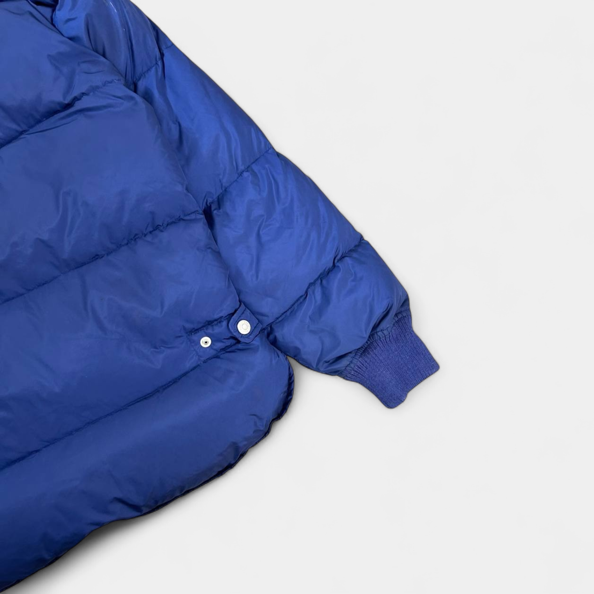 Dsquared2 Neck Fur Royal Blue Coat