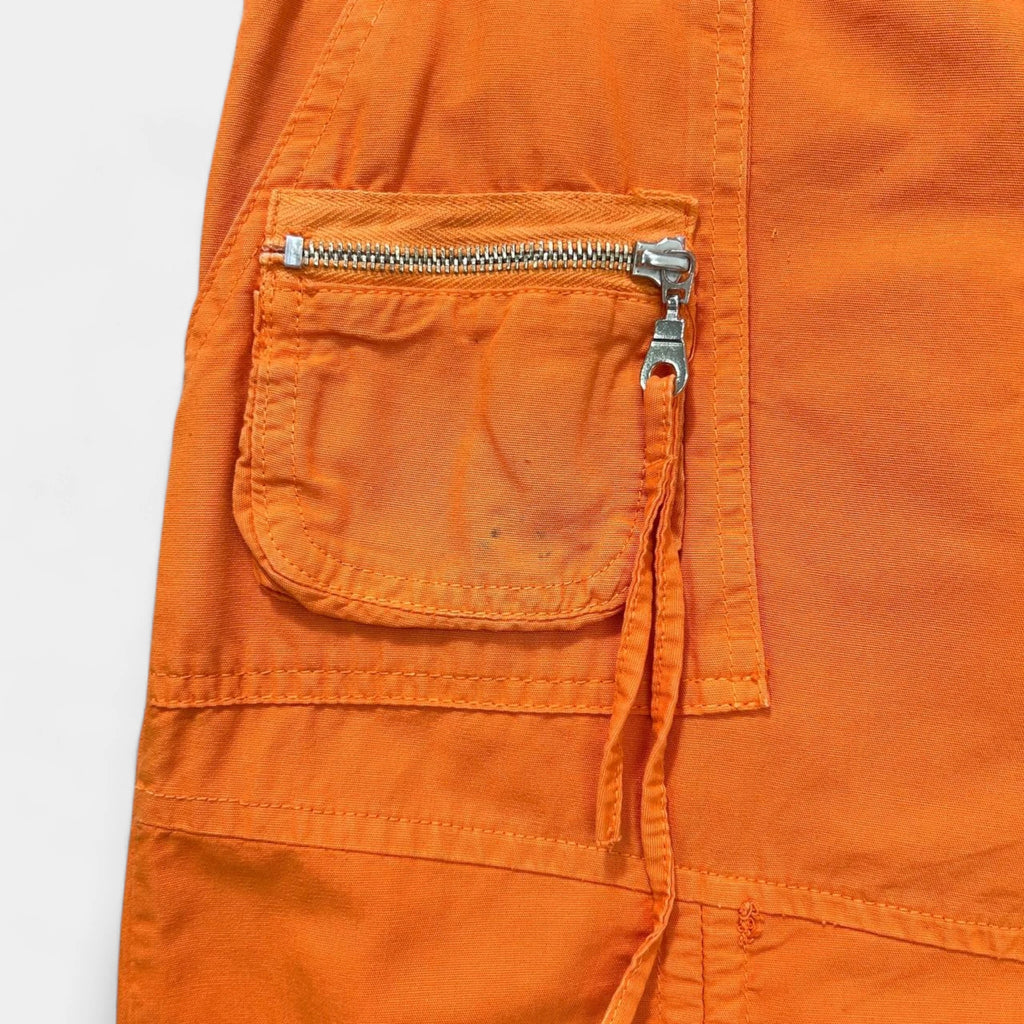 Dolce & Gabbana 2000s Cargo Orange Skirt