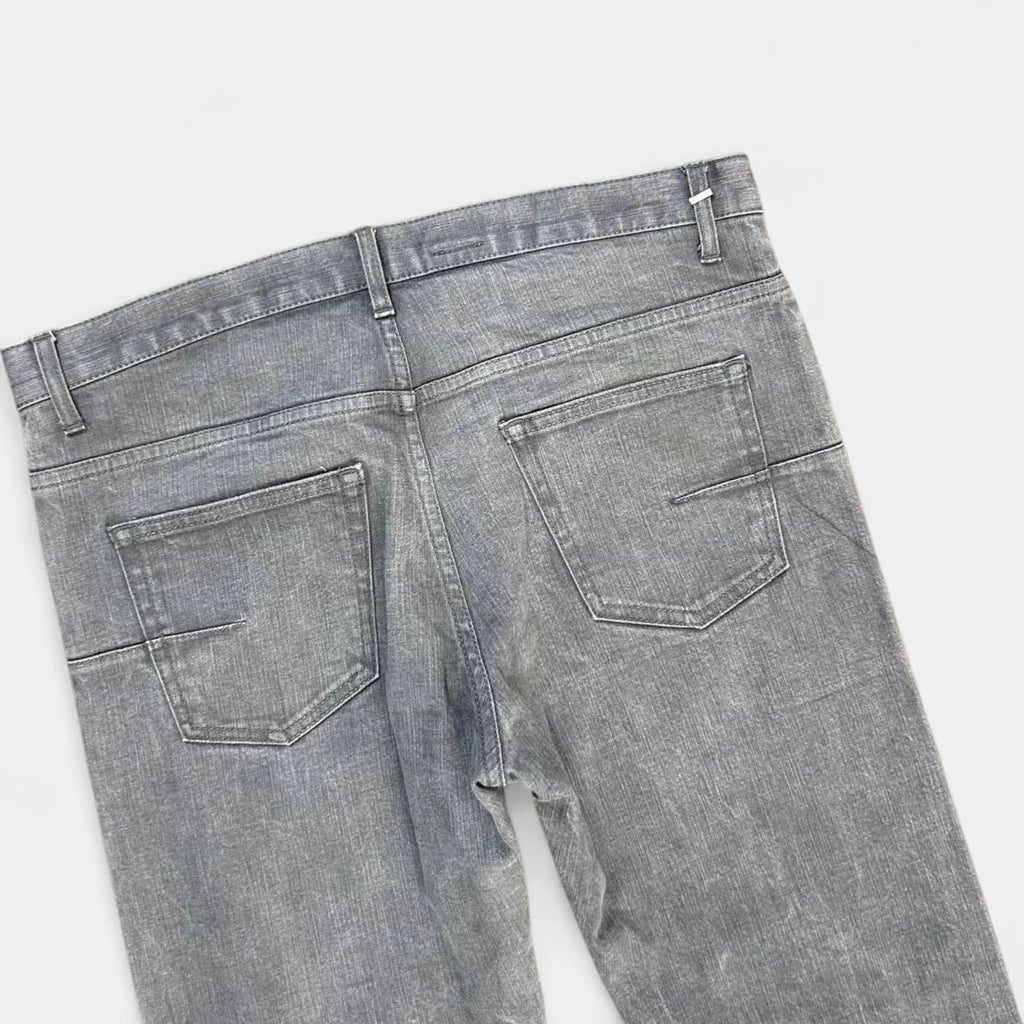Dior Homme Hedi Slimane Grey Straight Leg Jeans