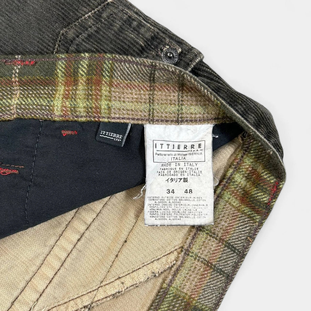 Dolce & Gabbana Brown Corduroy Pants