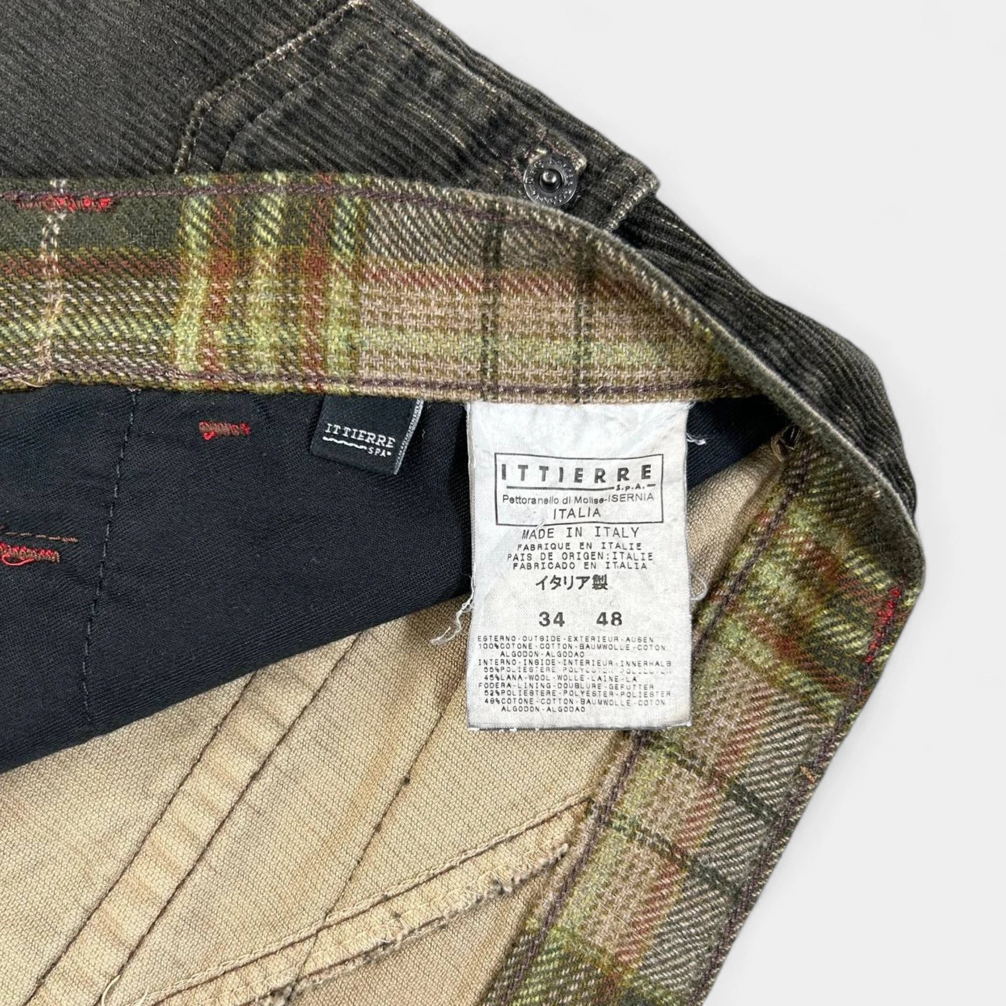 Dolce & Gabbana Brown Corduroy Pants