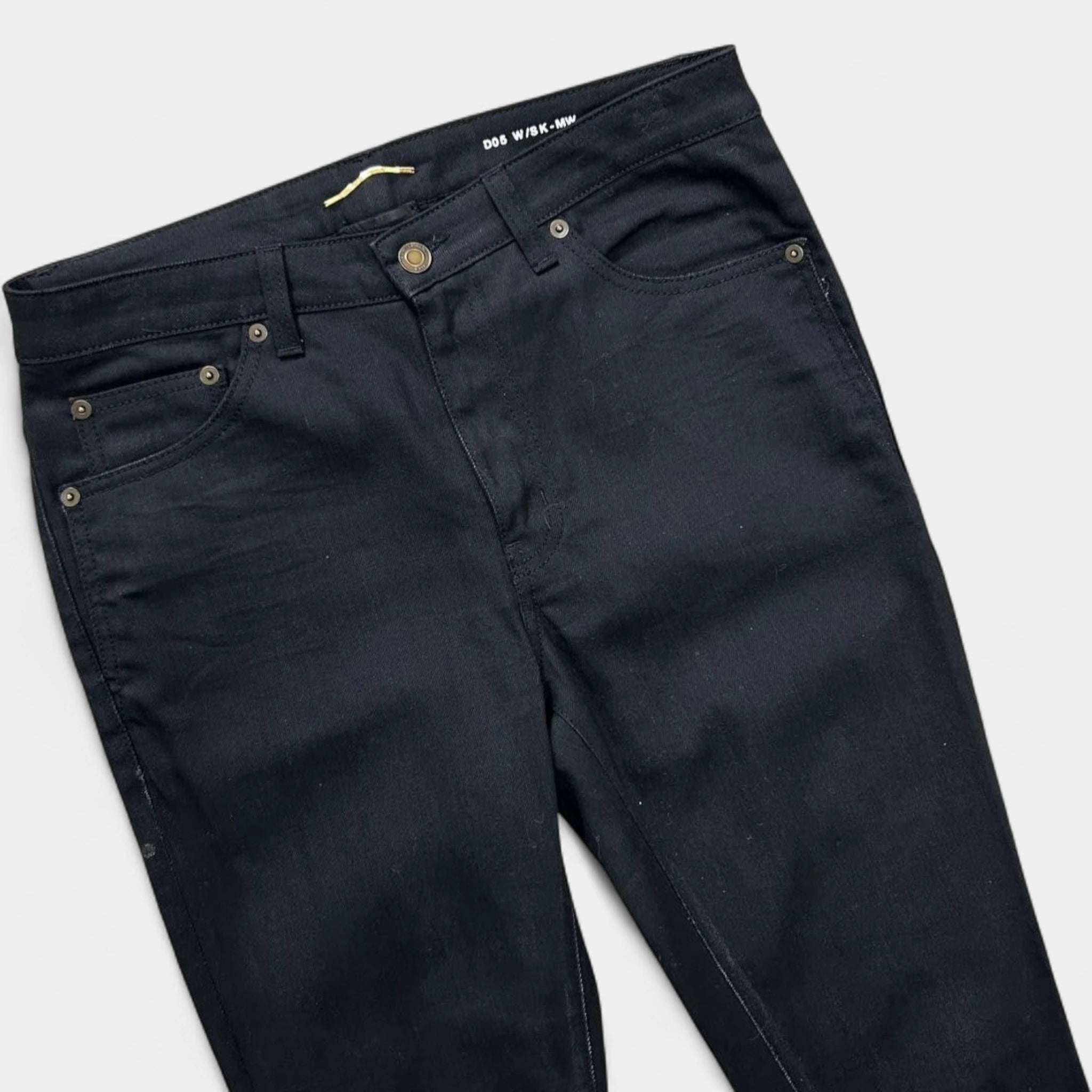 Saint Laurent 2016 D05 Skinny Black Denim Jeans