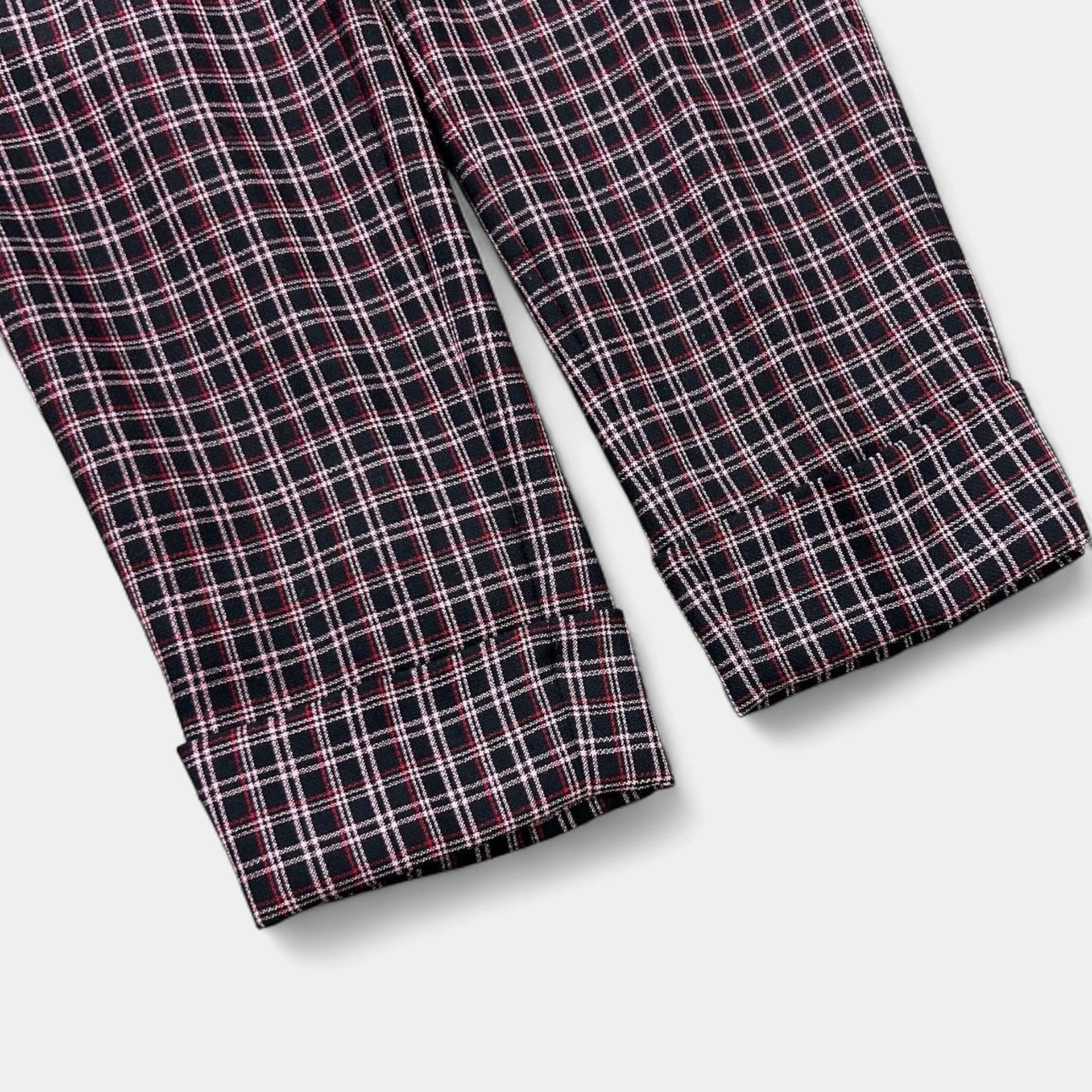 Miu Miu 3/4 Checkered Pants