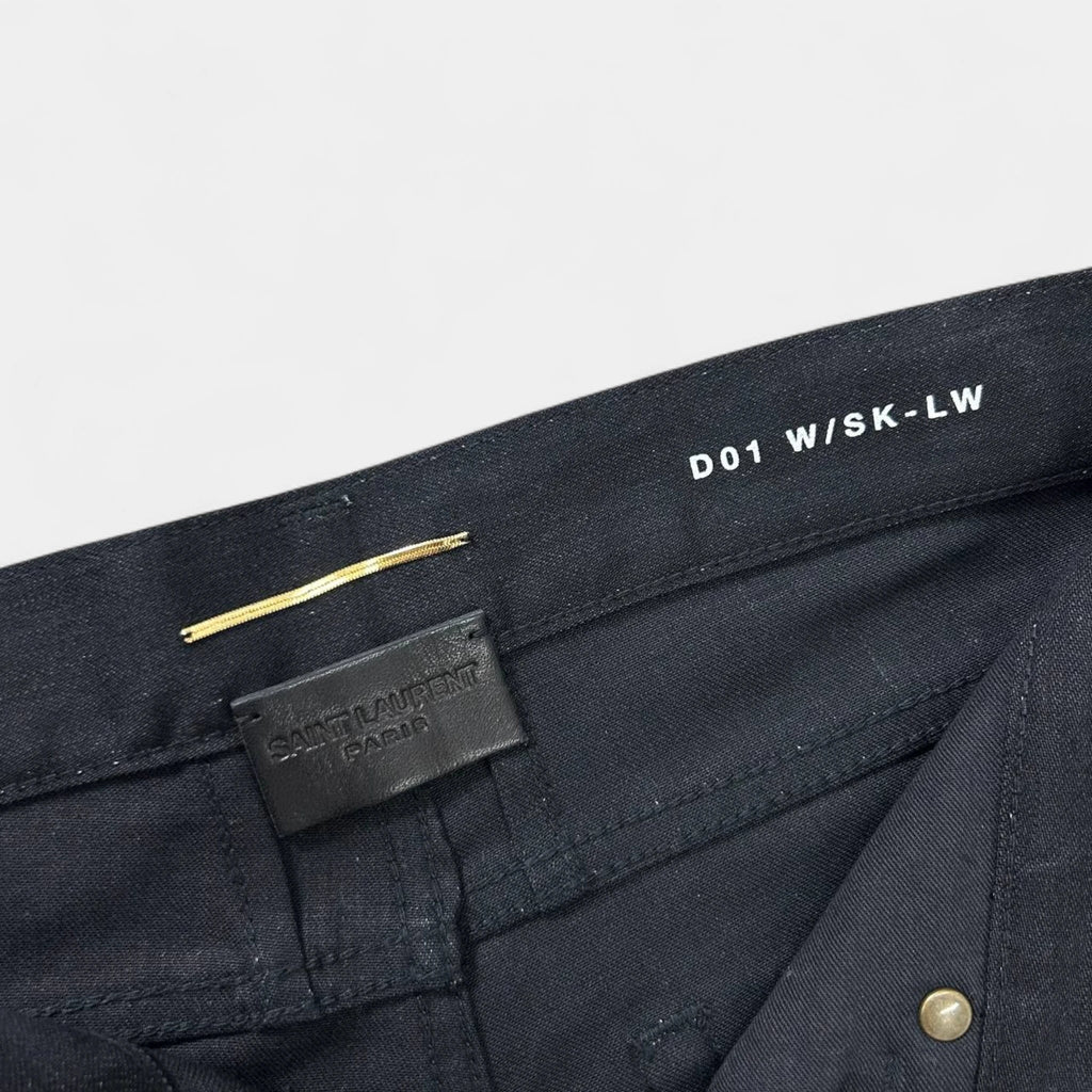 Saint Laurent Hedi Slimane Black Skinny Jeans