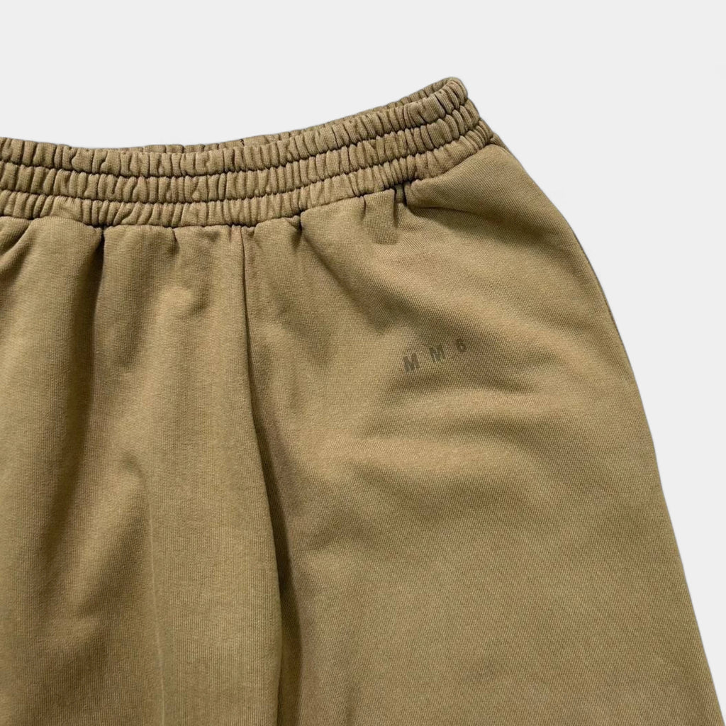 Maison Martin Margiela MM6 Khaki Wide Flair Sweatpants