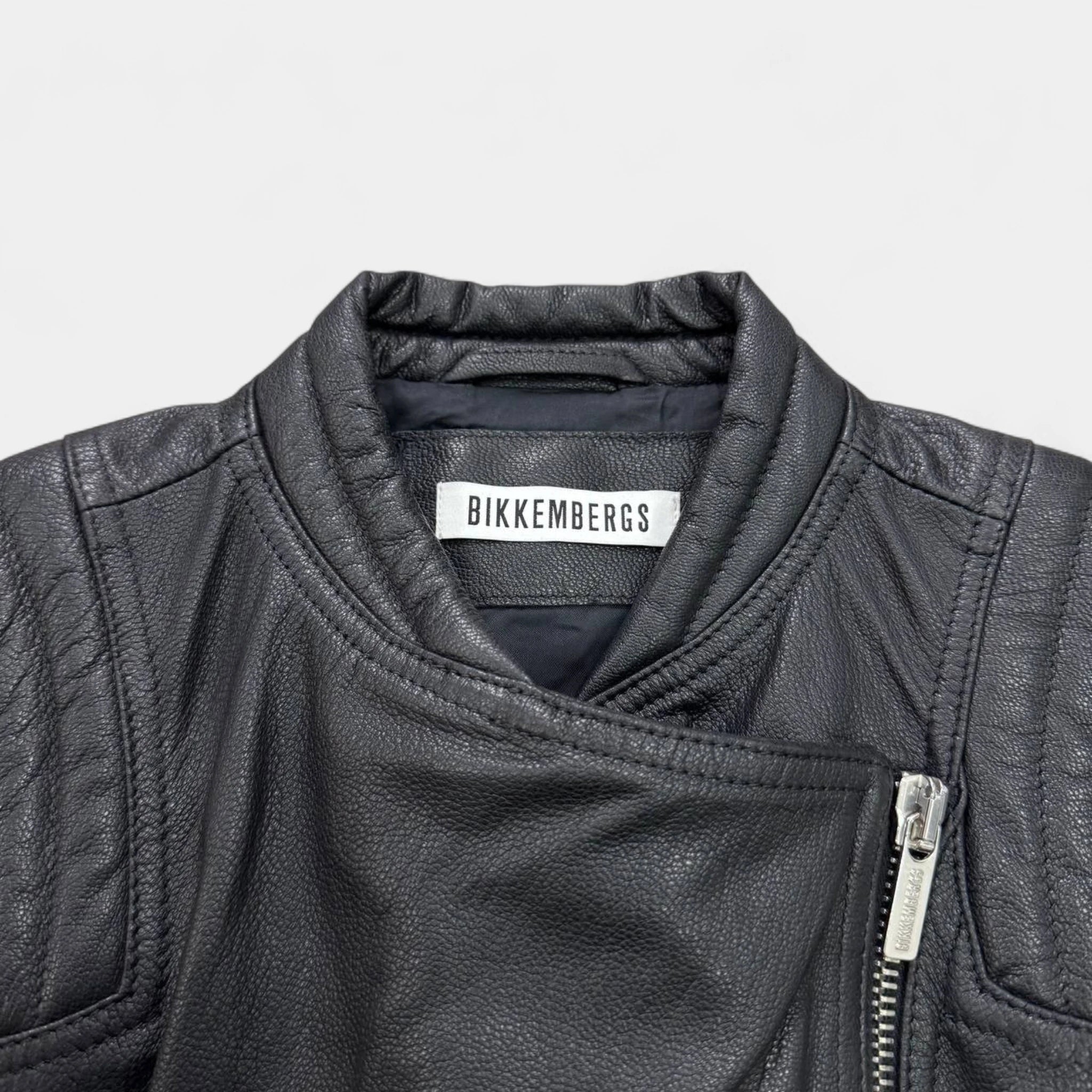 Dirk Bikkembergs Avant-Garde Black Leather Vest
