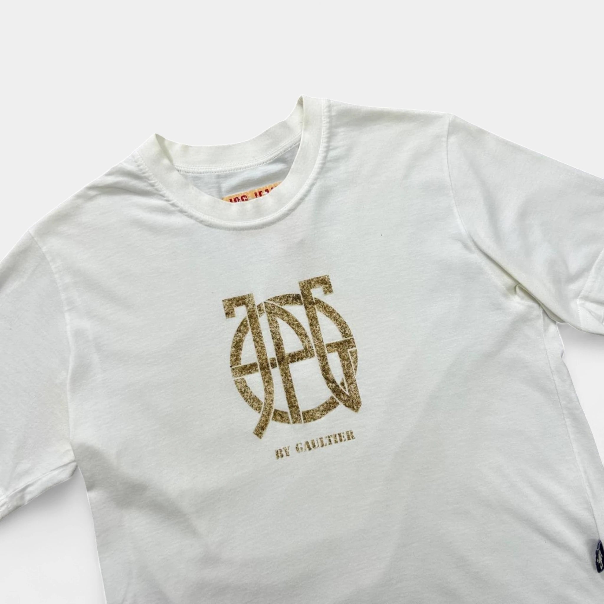 Jean Paul Gaultier Cropped Logo Tee