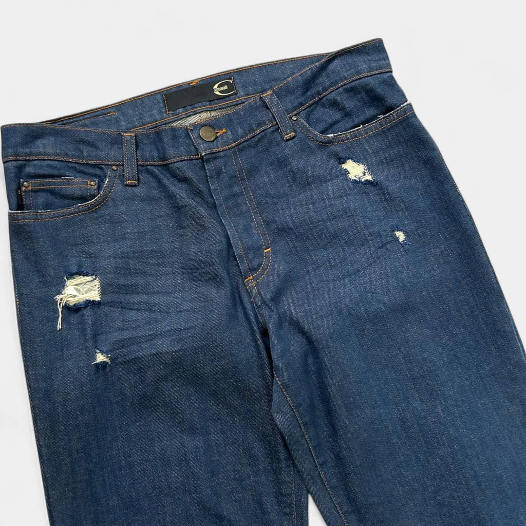 Just Cavalli Denim Flared Distressed Jeans