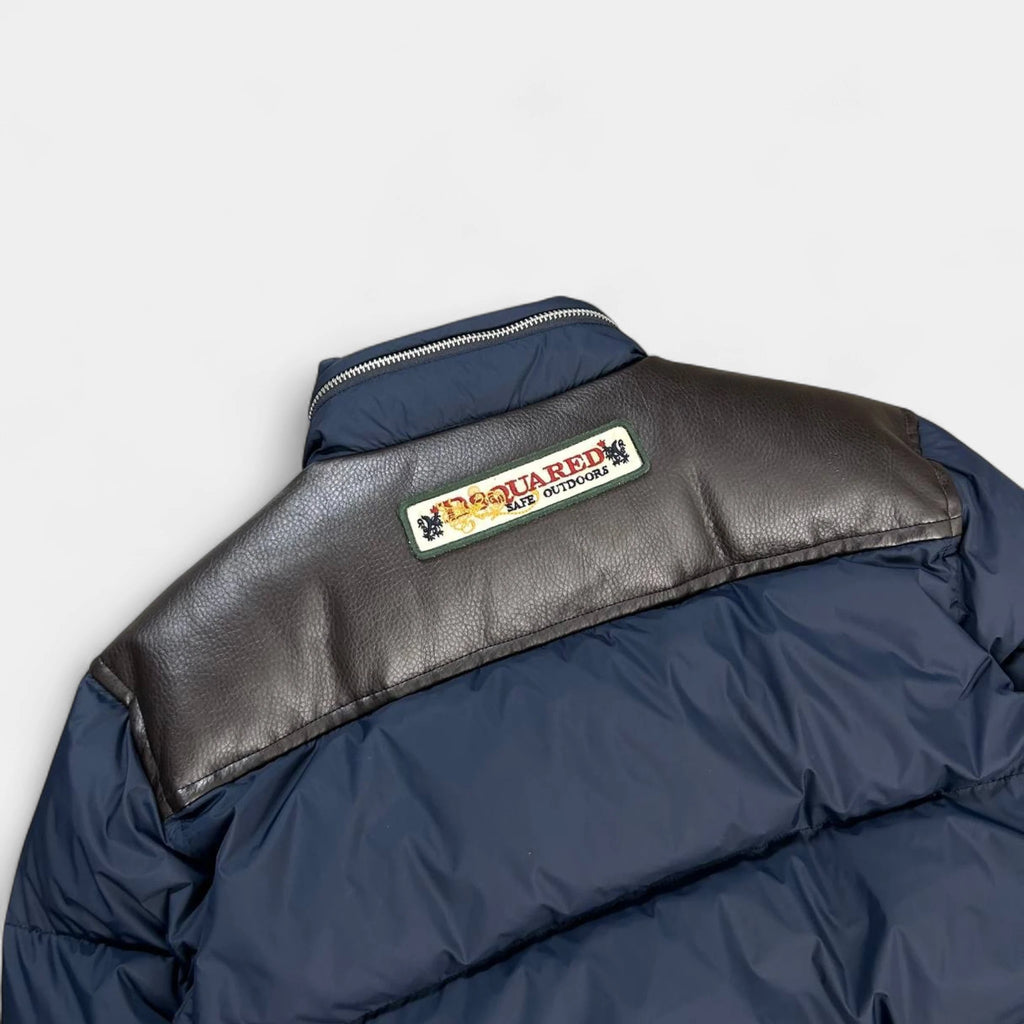 Dsquared2 Navy Puffer Jacket