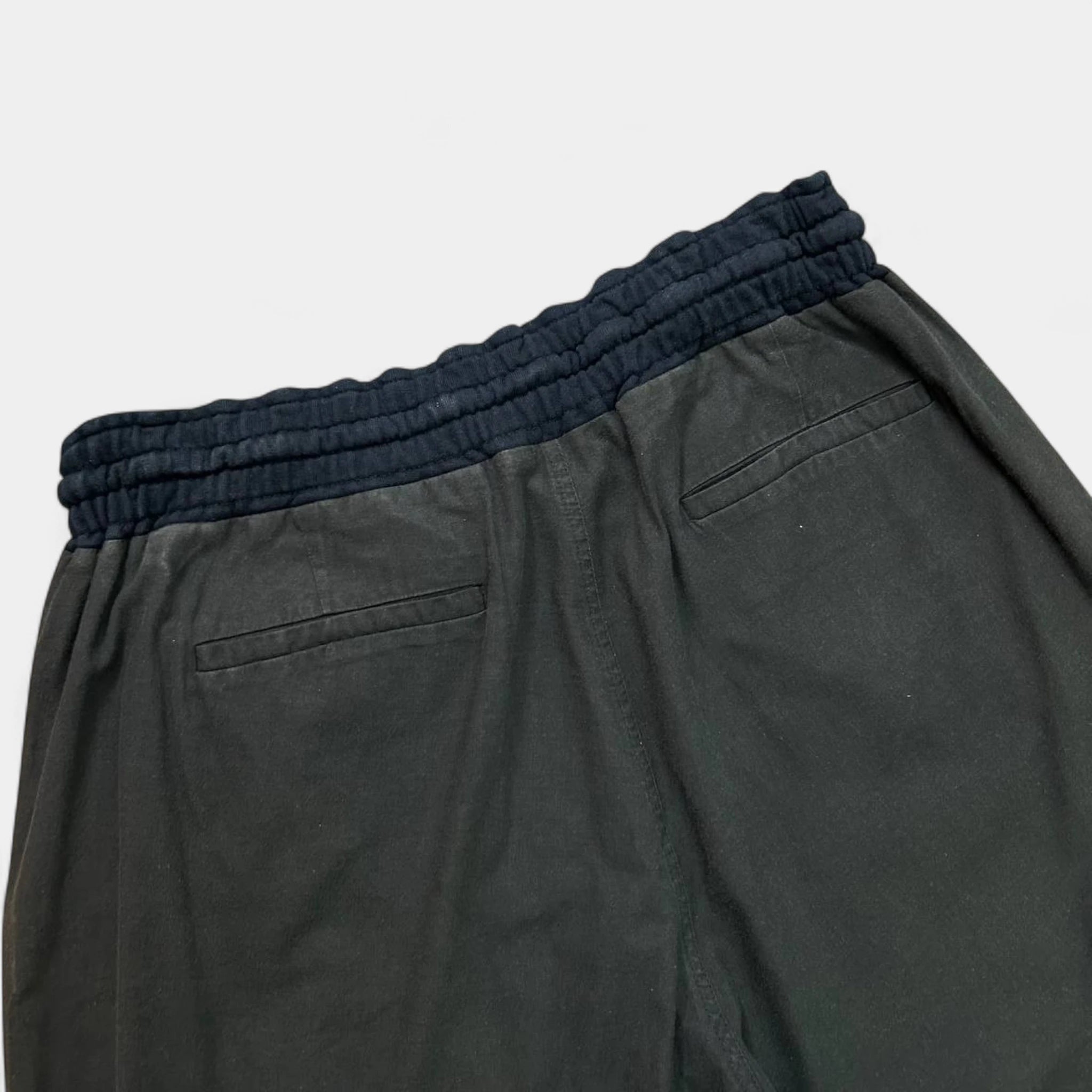 Kris Van Assche Avant-Garde Black Cotton Shorts