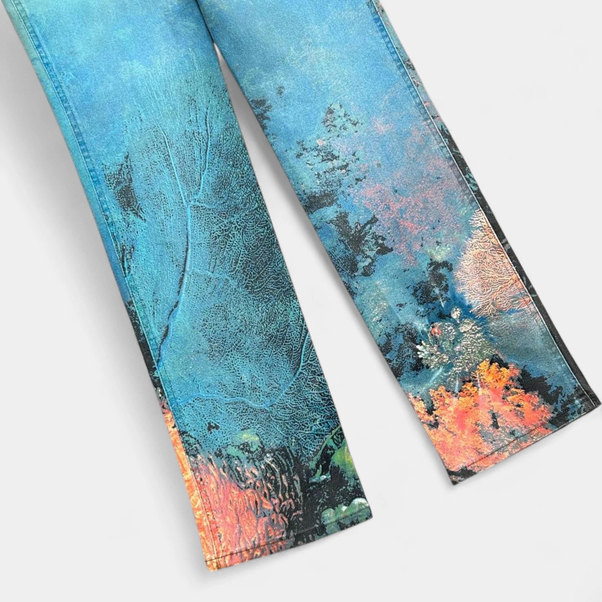 Cavalli 1998 Coral Reef Turquoise Jeans