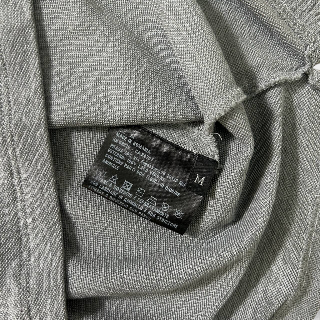 Prada Luna Rosa Grey Polo