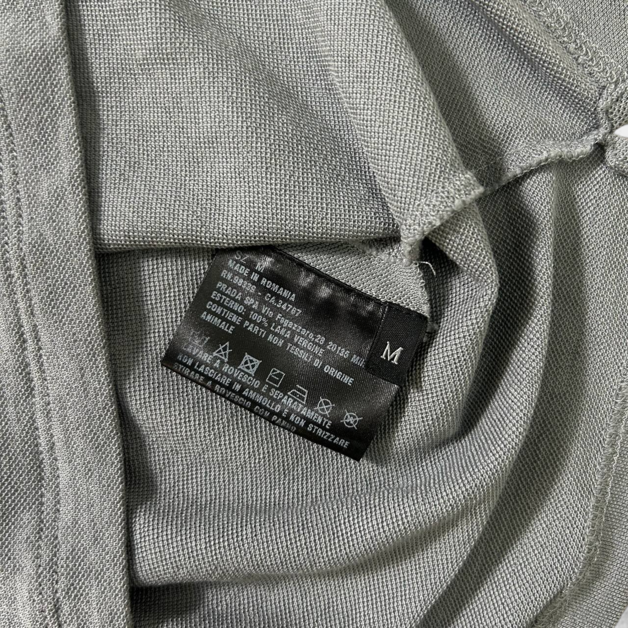 Prada Luna Rosa Grey Polo