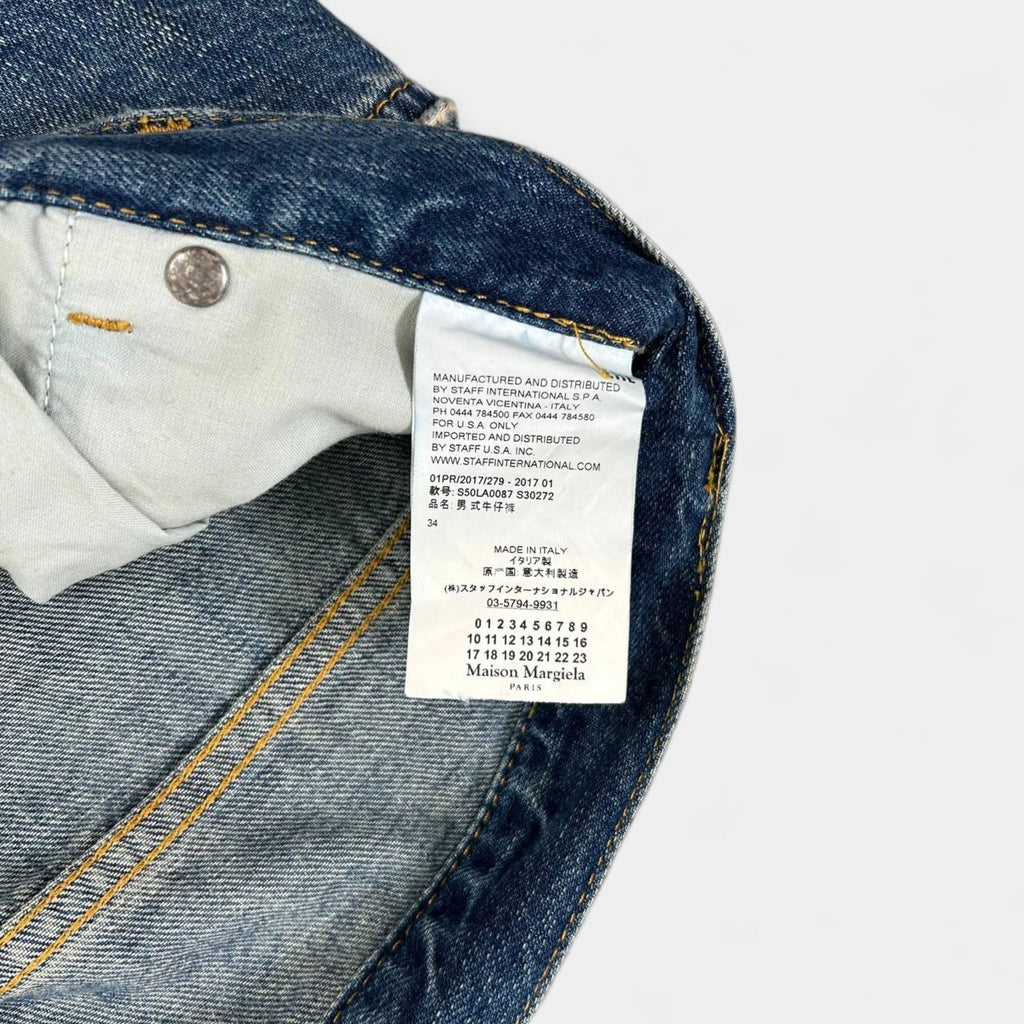 Maison Margiela MM10 Washed Blue Jeans