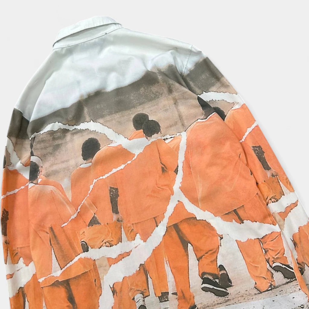 Hood By Air (HBA) FW14 Prisoner Button Shirt