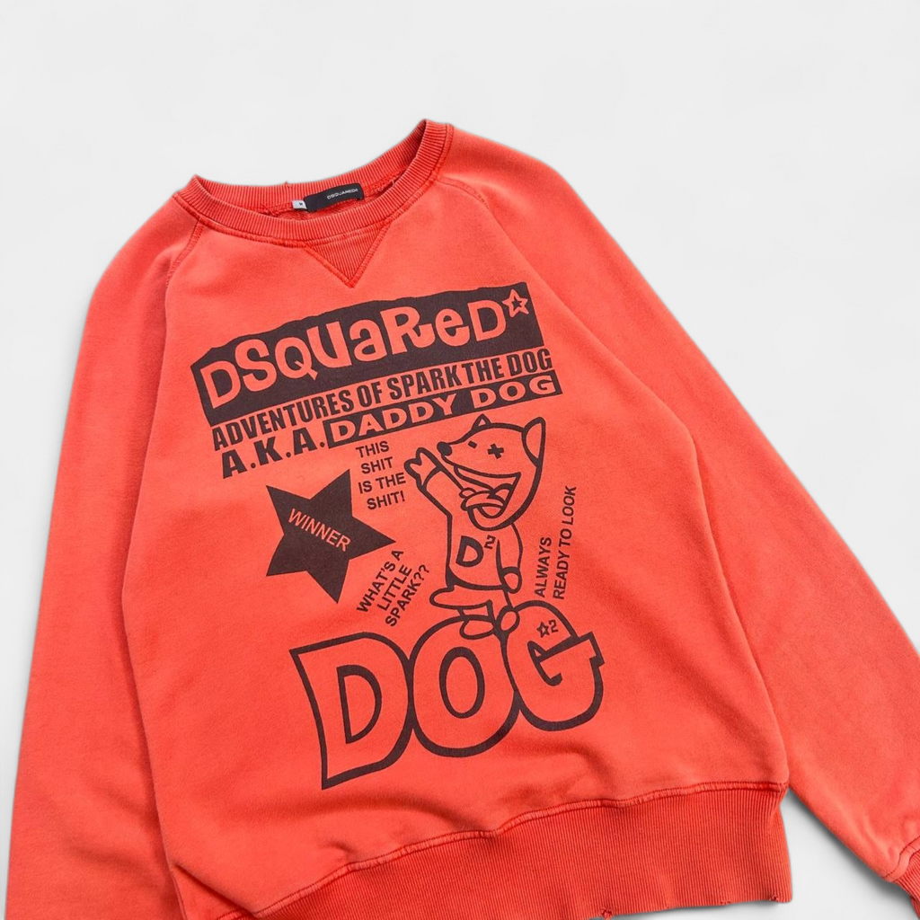Dsquared2 "Dog" Graphic Crewneck
