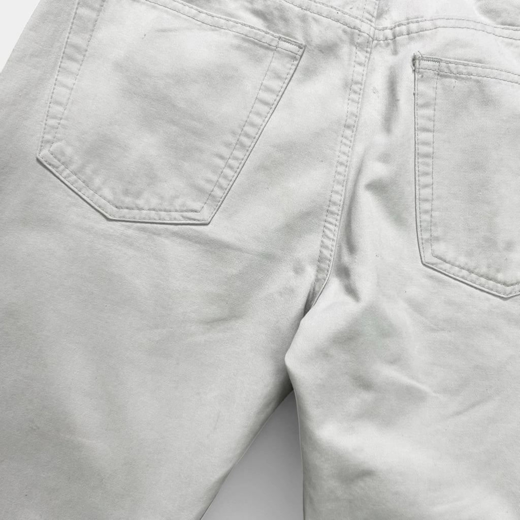 Helmut Lang 1998 Minimalist Straight Leg Cotton Pants