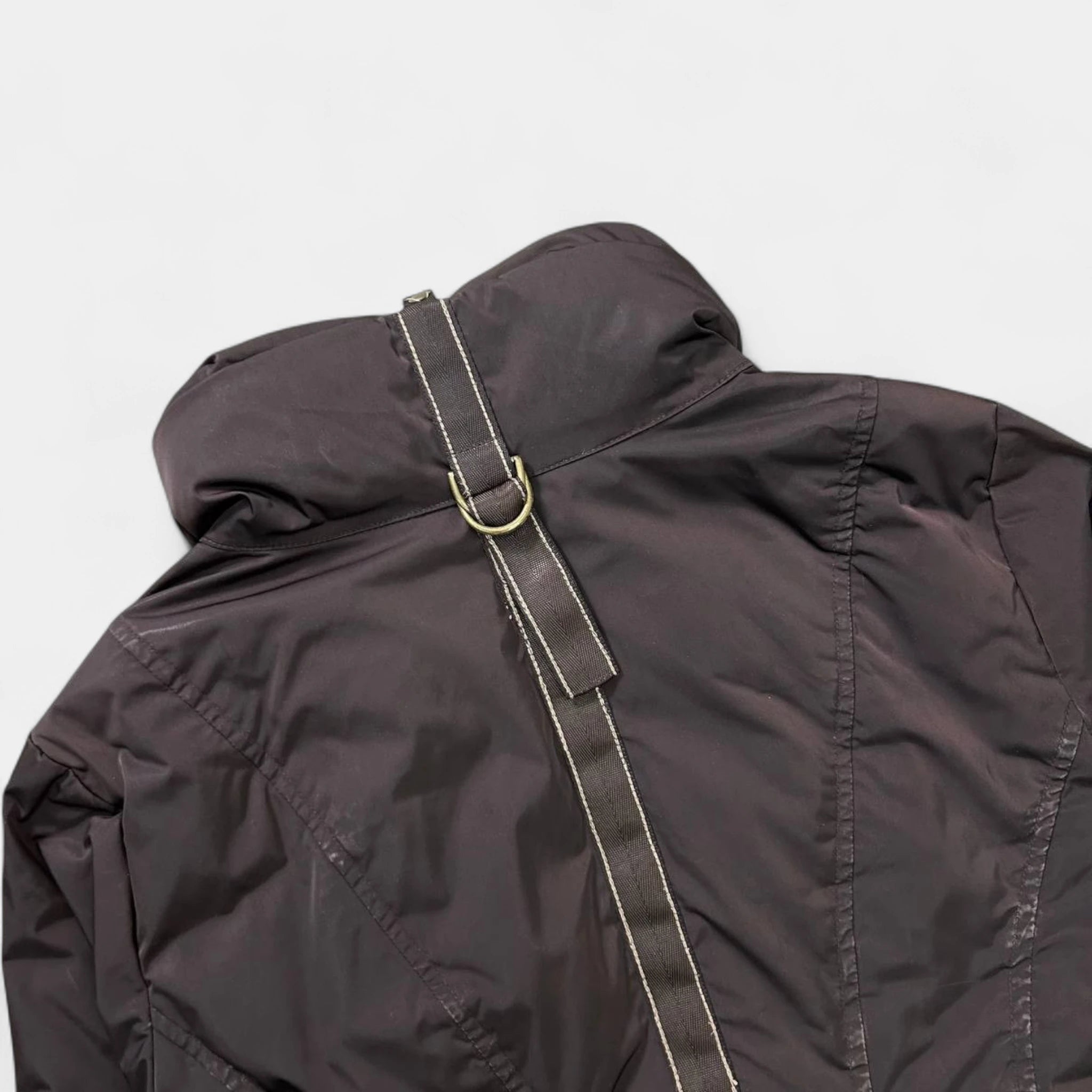 Marithé + François Girbaud Parachute Brown Jacket