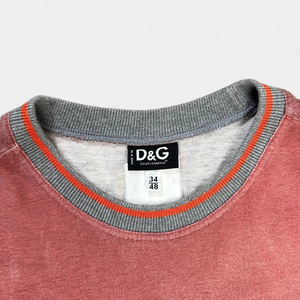 Dolce & Gabbana Red Gradient T-Shirt