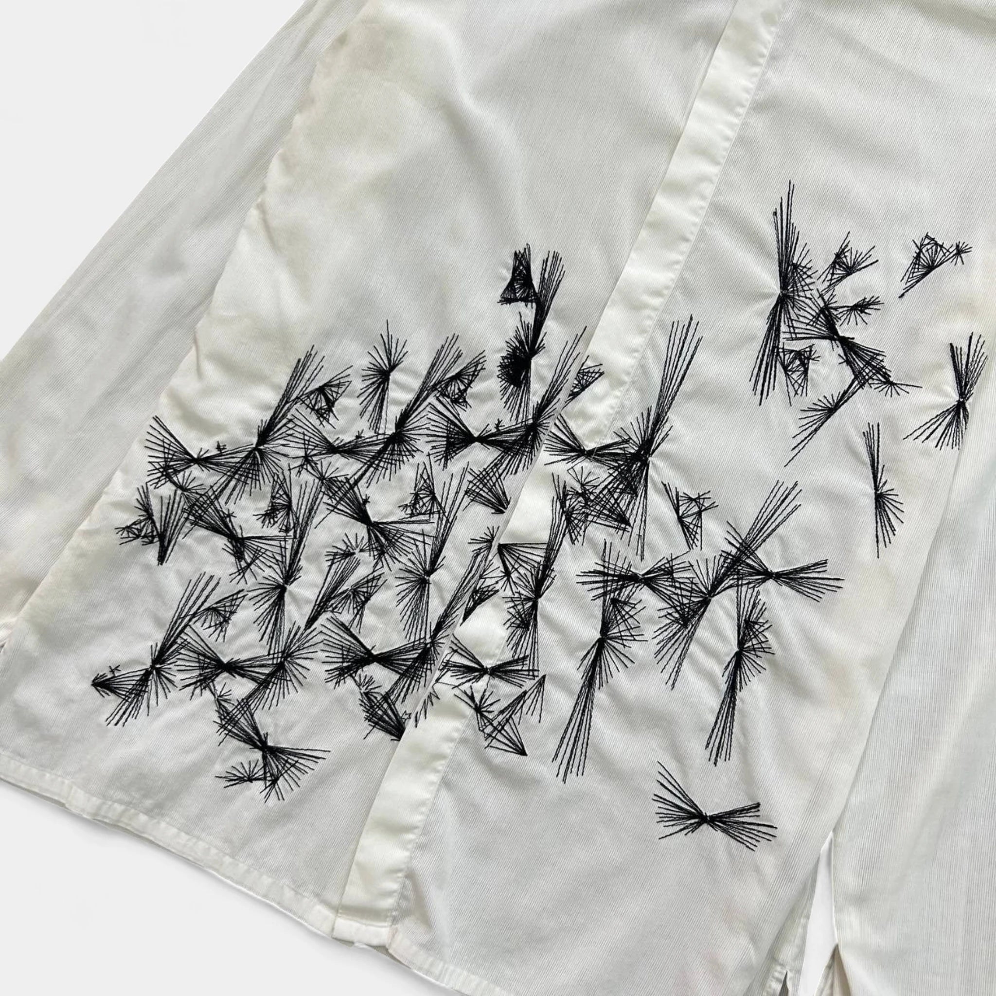Dior Homme Abstract White Button Shirt