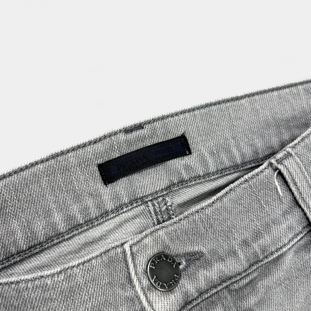 Prada Grey Skinny Jeans