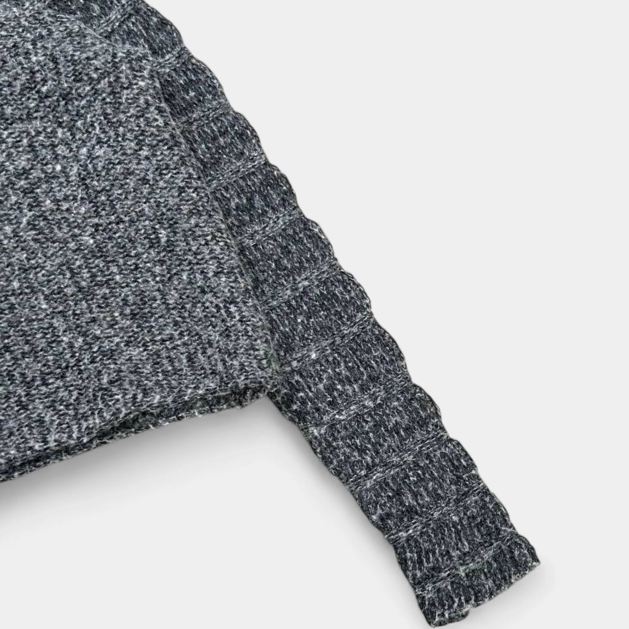 Helmut Lang 2010's Grey Knit Sweater