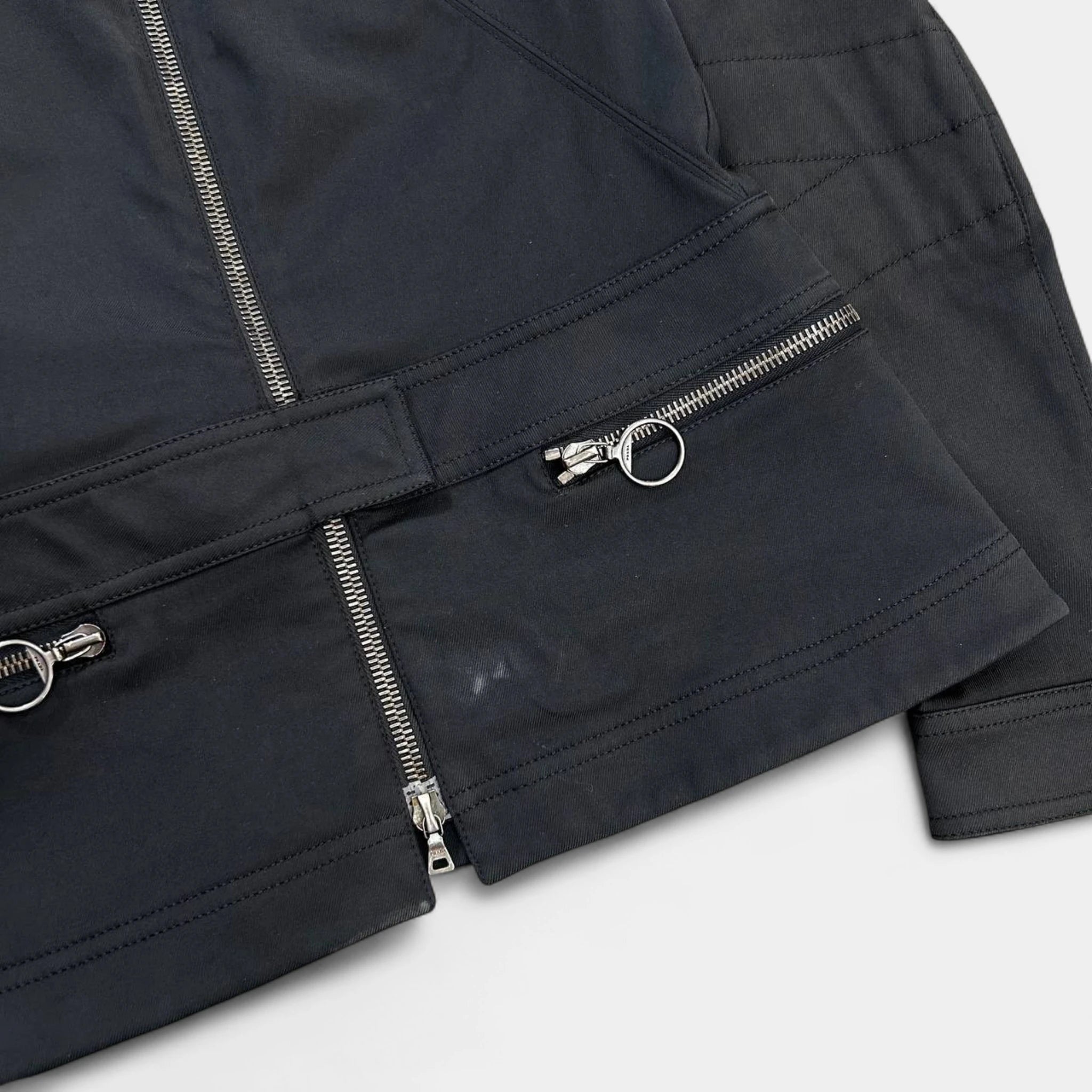 Prada Línea Rosa Technical Nylon Jacket