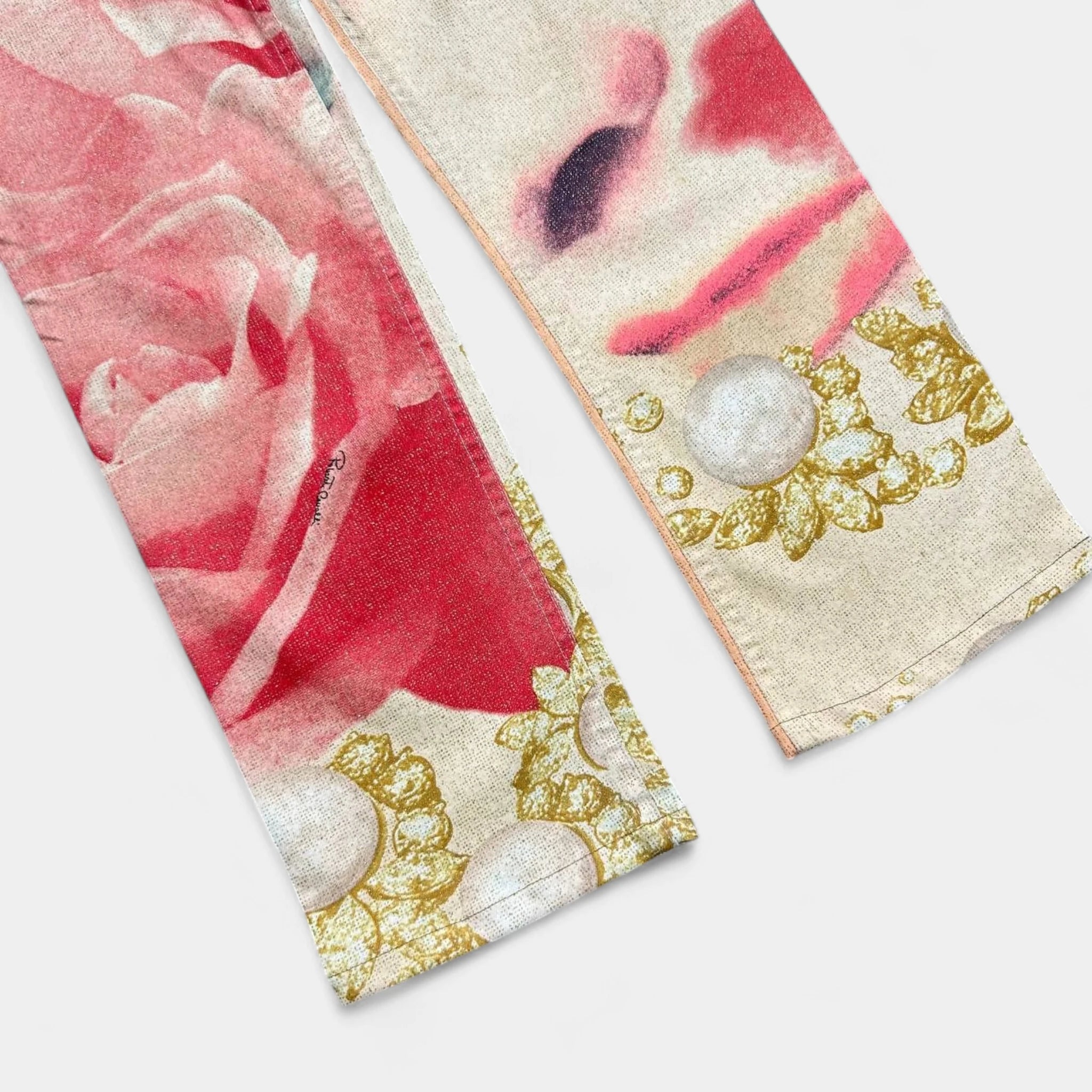 Roberto Cavalli 2003 Eye Pattern Pants