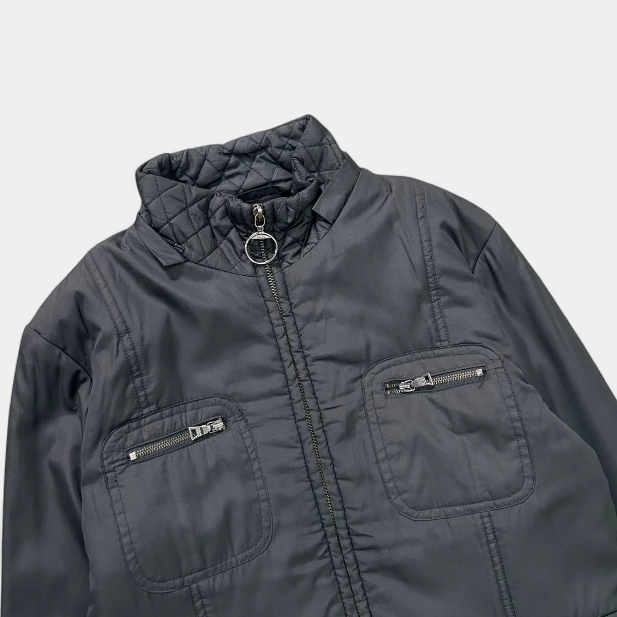 Prada Luna Rosa Black Padded Jacket