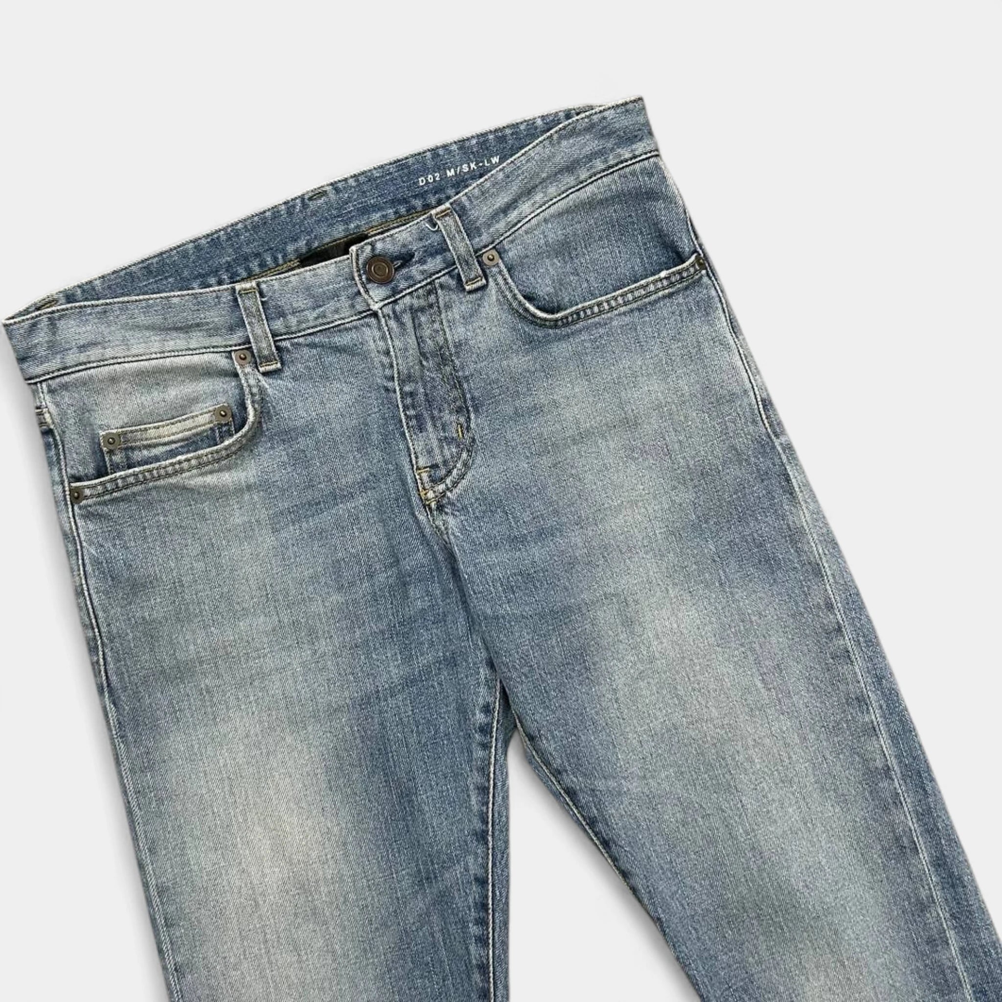 Saint Laurent Classic Light Blue Denim Skinny Jeans