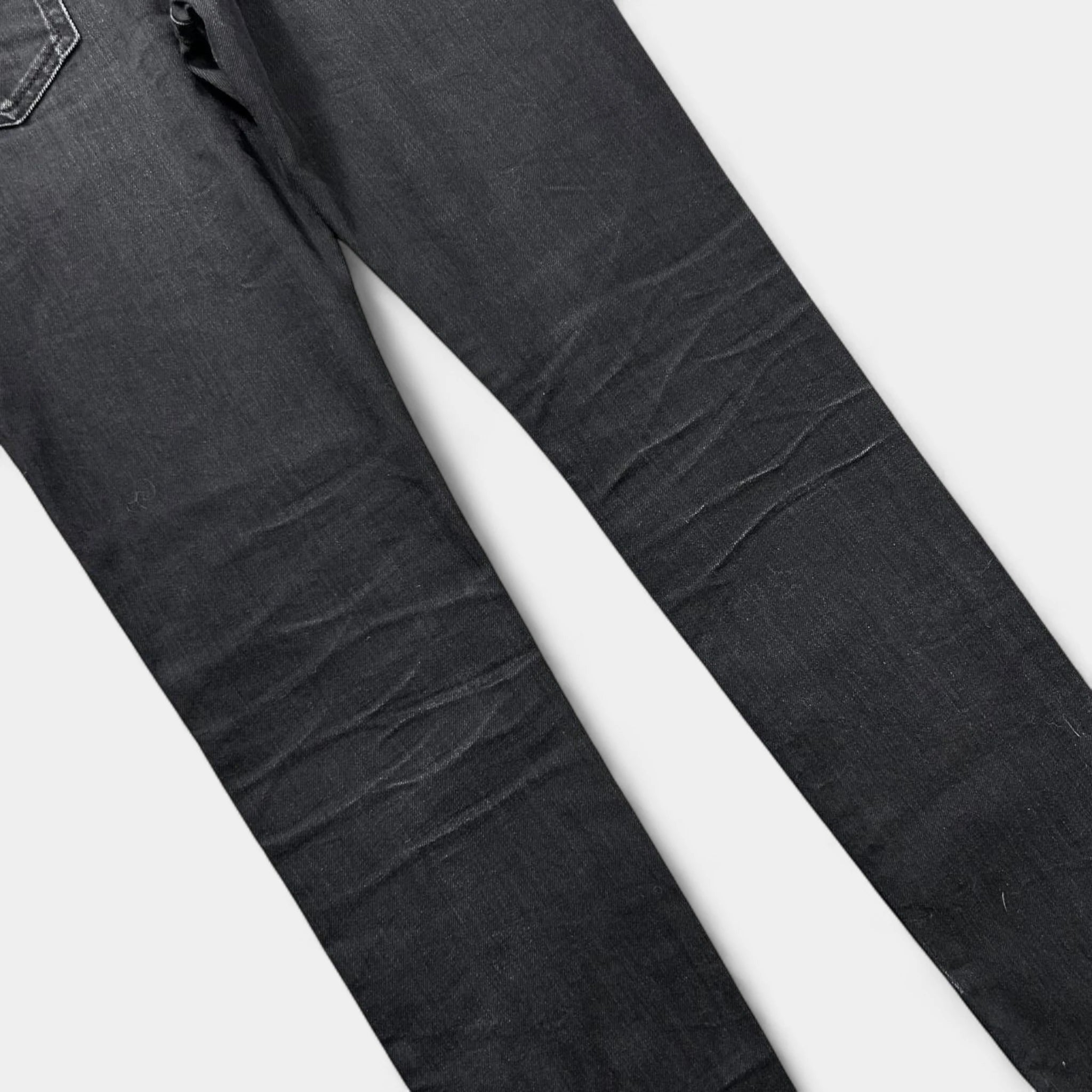 Saint Laurent D24 2016 Hedi Slimane Skinny Black Jeans