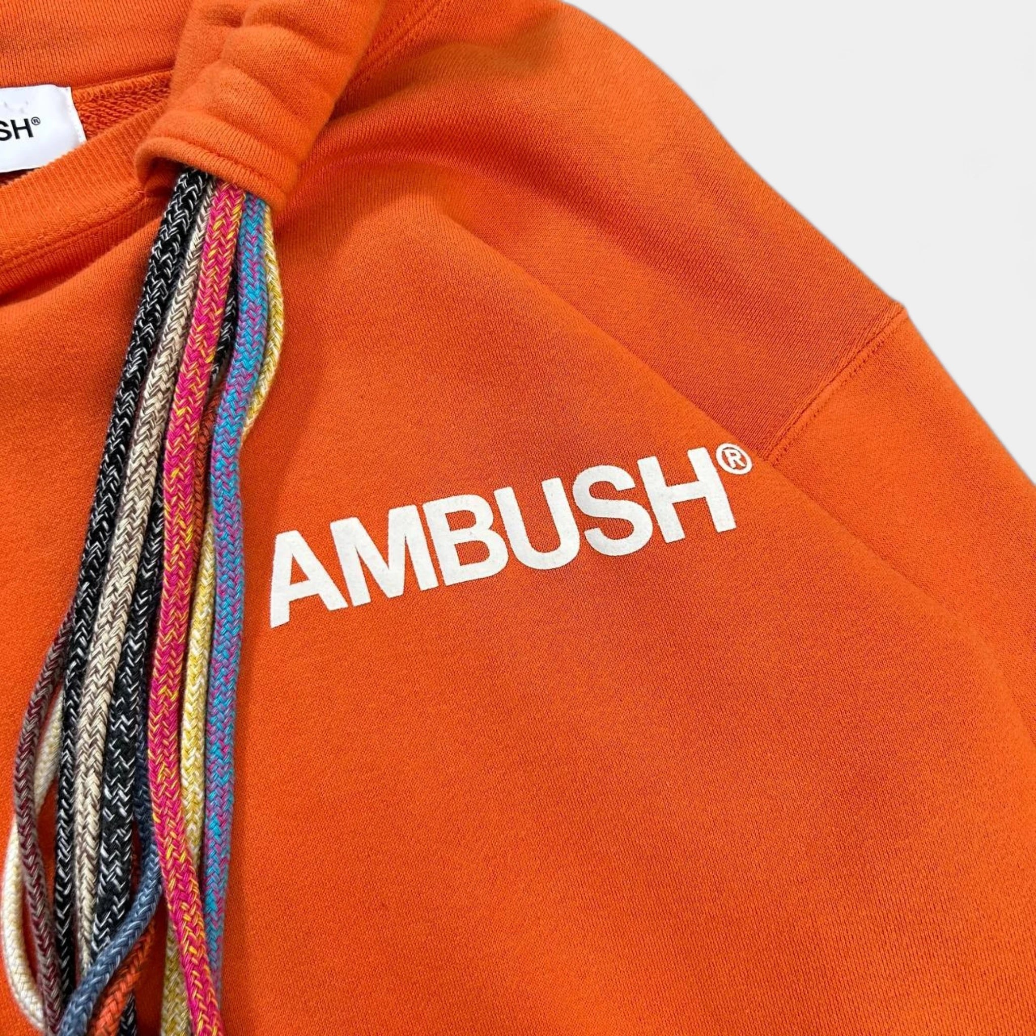 Ambush Mega Laces Orange Hoodie