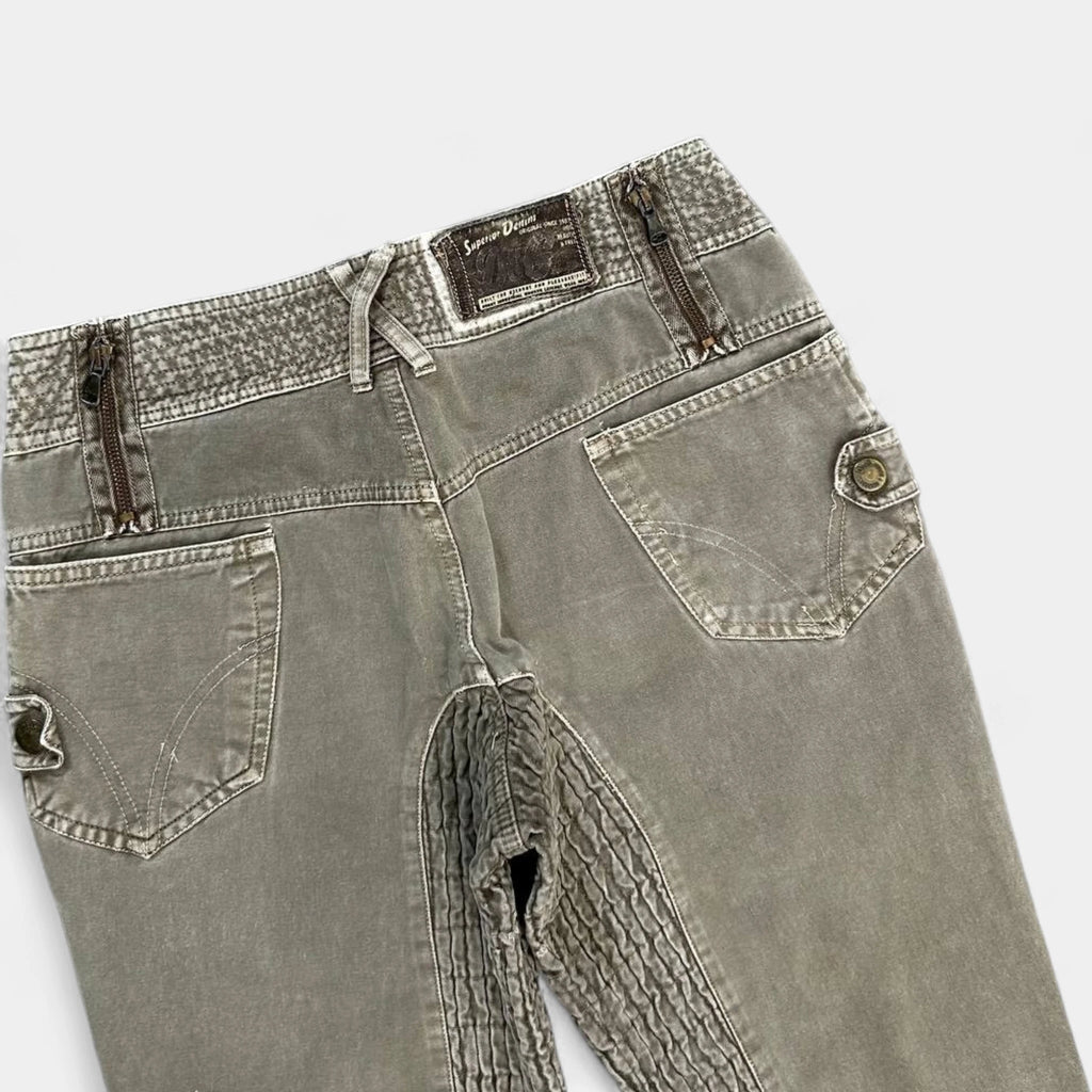 Dolce & Gabbana Green Military Style Pants